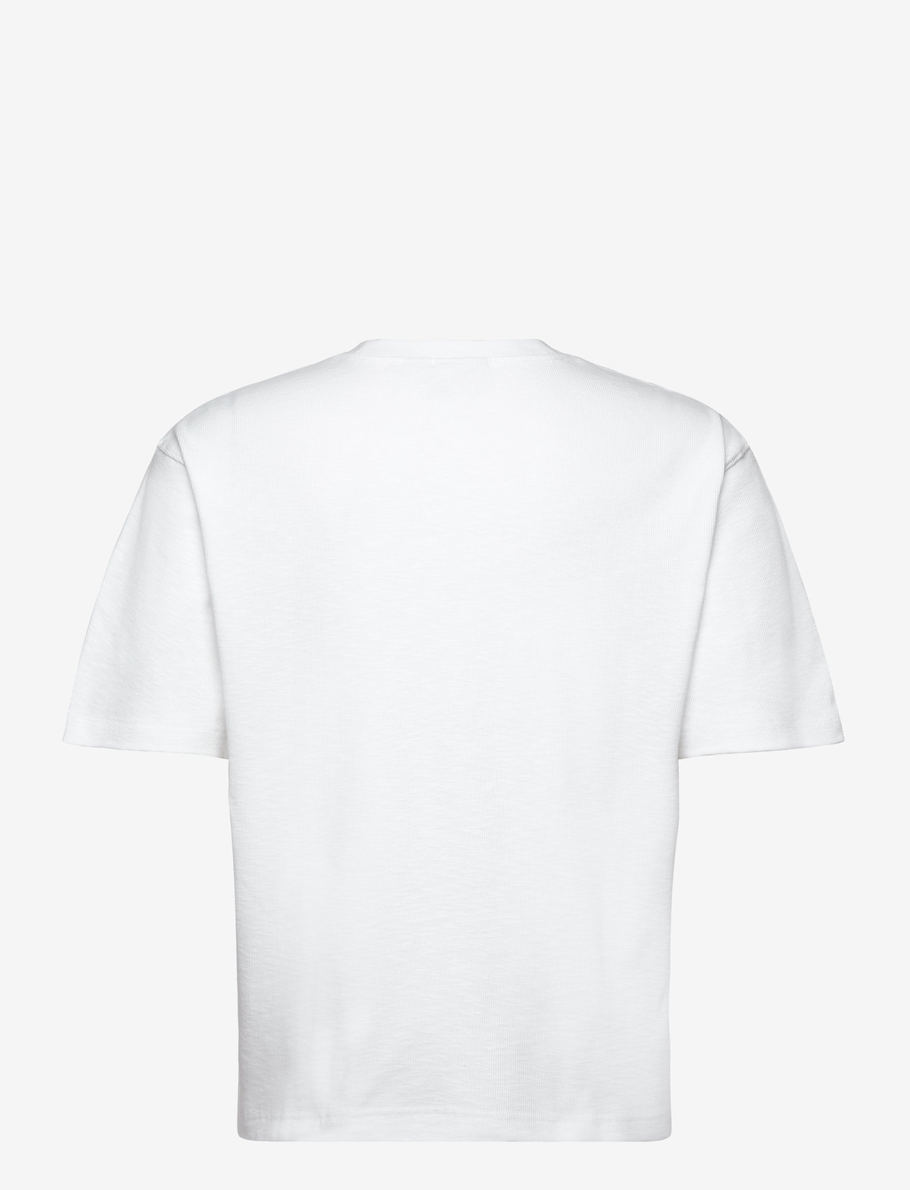 Calvin Klein Jeans - SLUB RIB TEE - kurzärmelig - bright white - 1