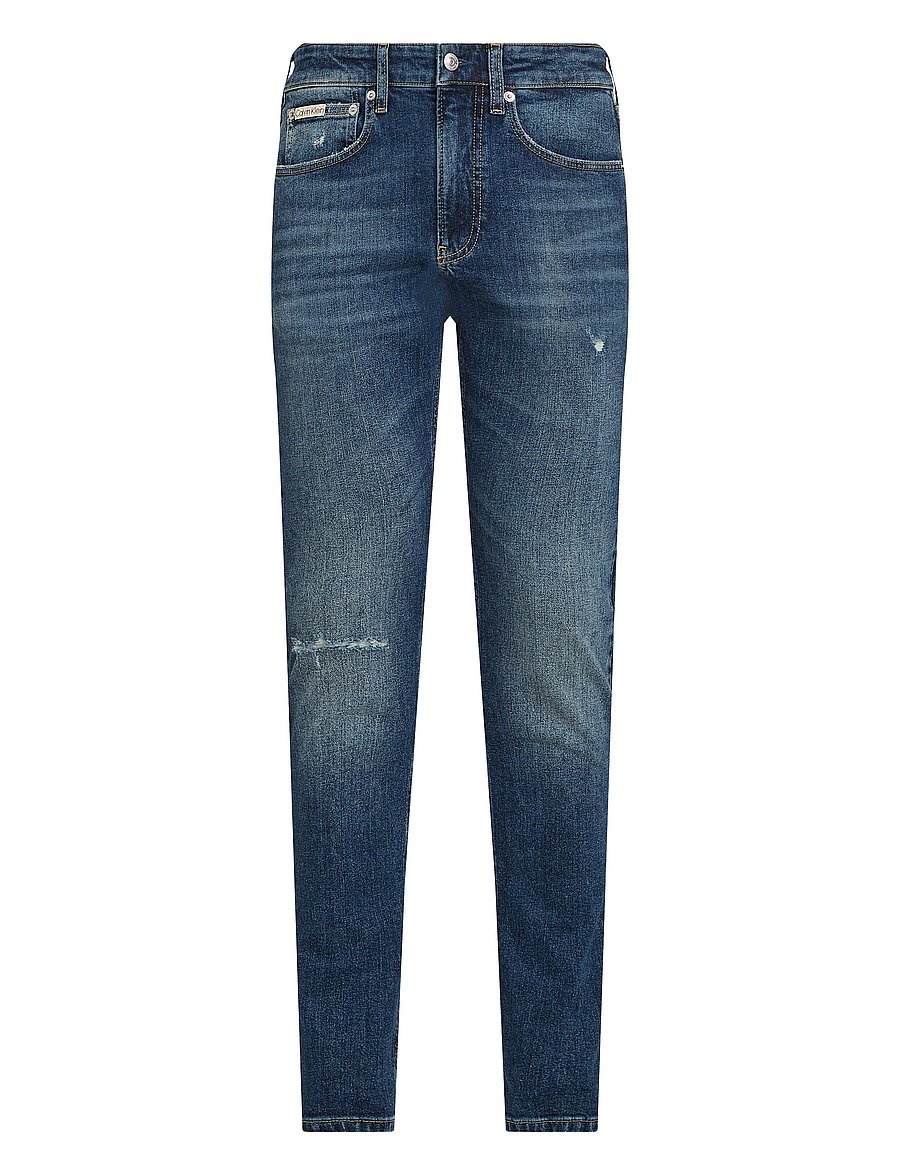 Calvin Klein Jeans - SLIM TAPER - slim-fit jeans - denim dark - 1