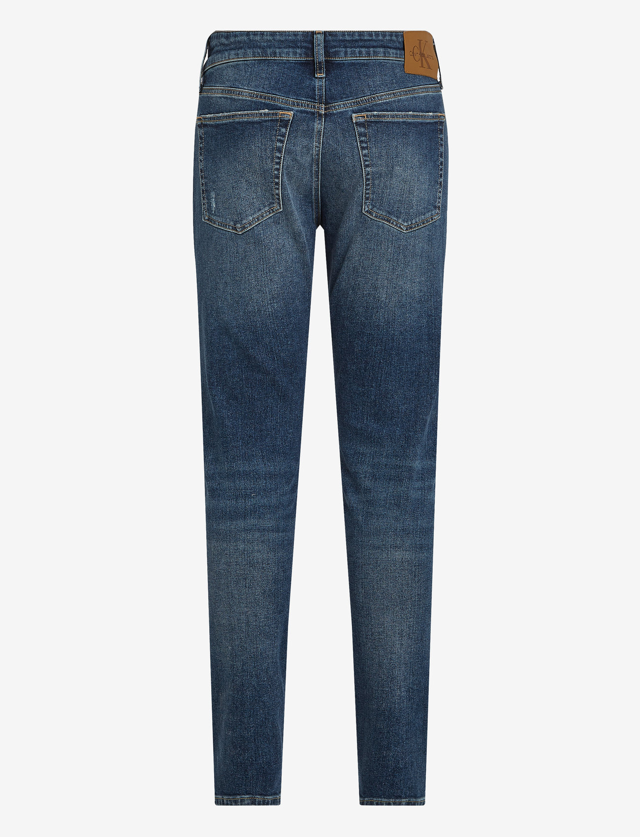 Calvin Klein Jeans - SLIM TAPER - slim jeans - denim dark - 4