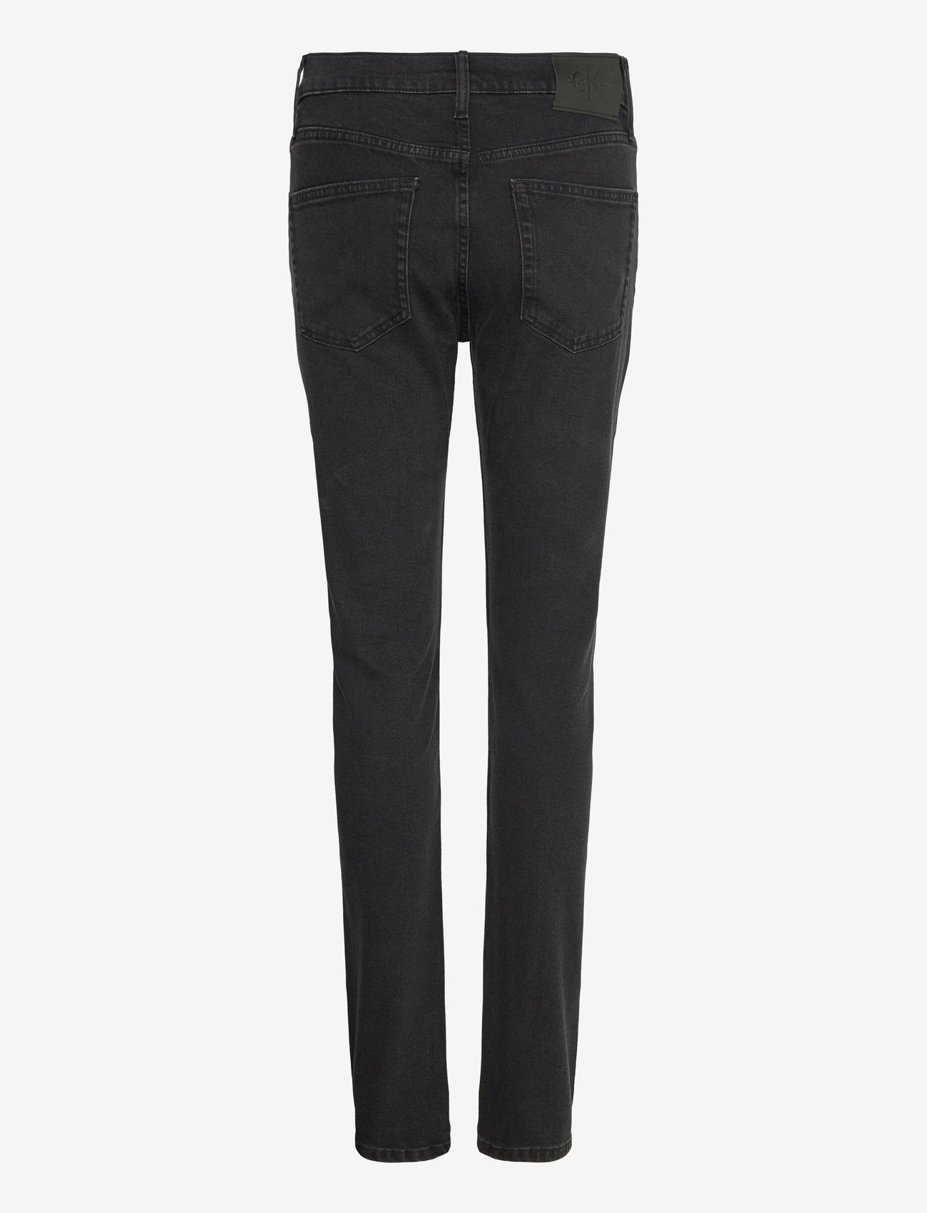 Calvin Klein Jeans - SLIM TAPER - püksid & teksad - denim black - 2