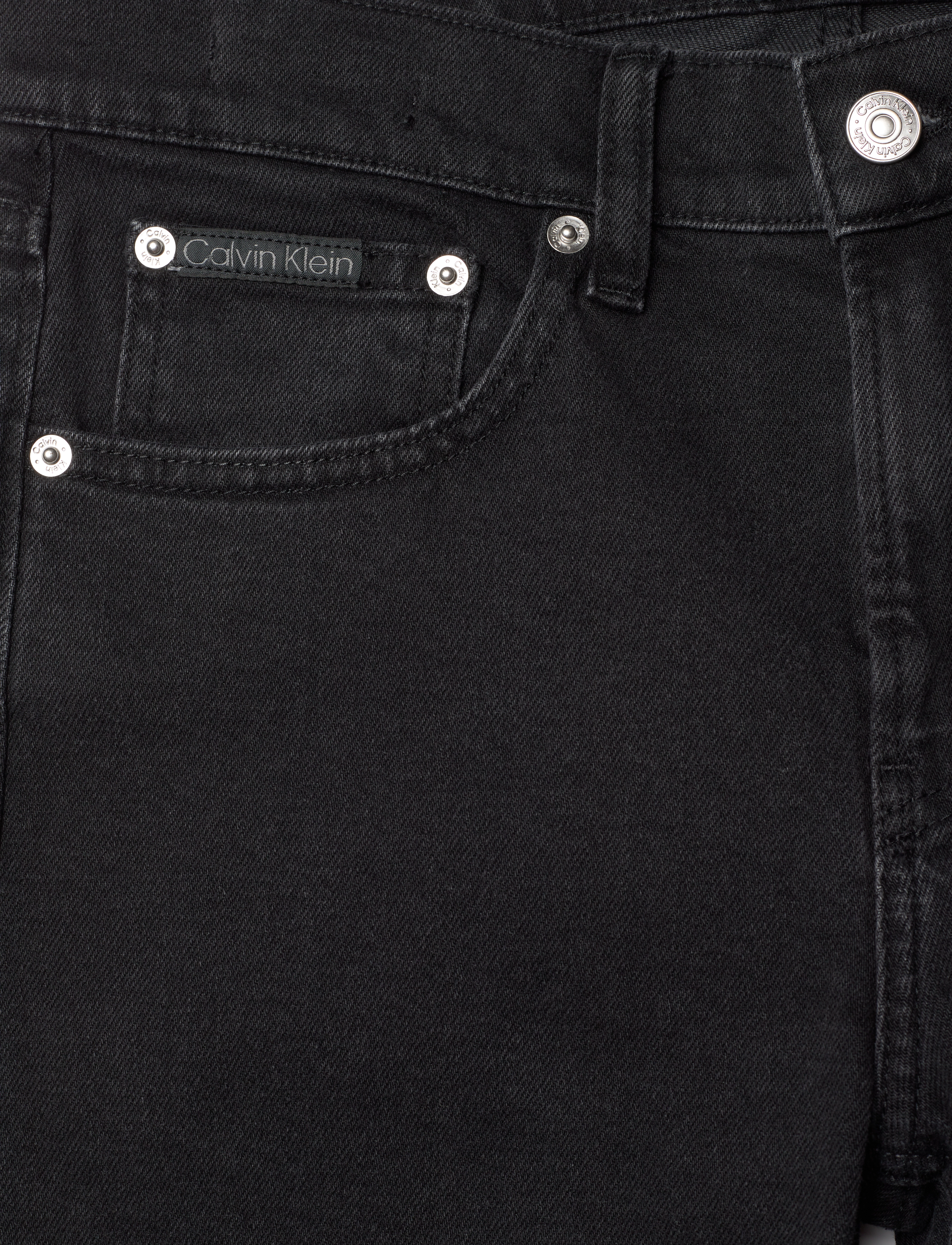 Calvin Klein Jeans - SLIM TAPER - denim black - 5