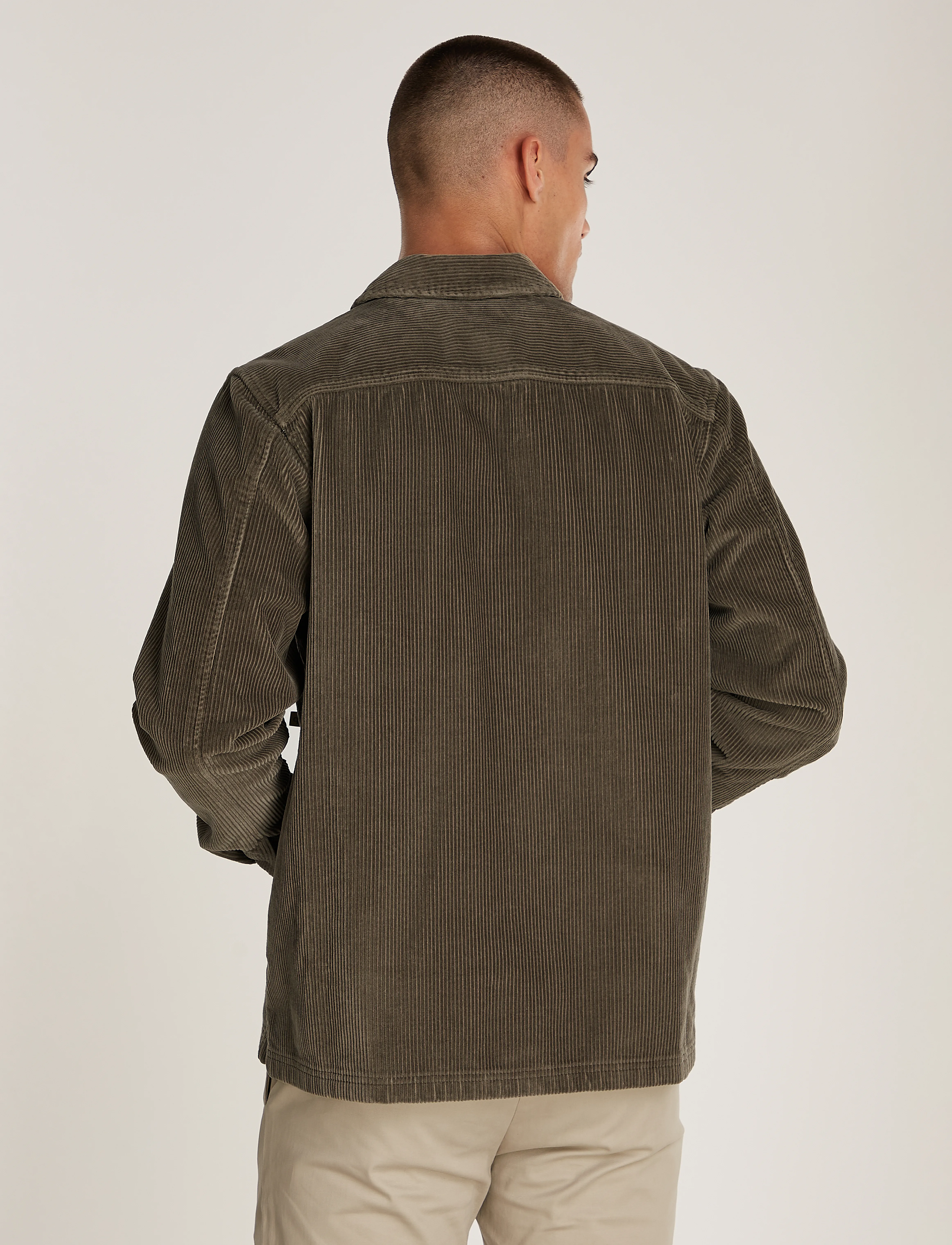 Calvin Klein Jeans - CORDUROY OVERSHIRT - tarmac - 2
