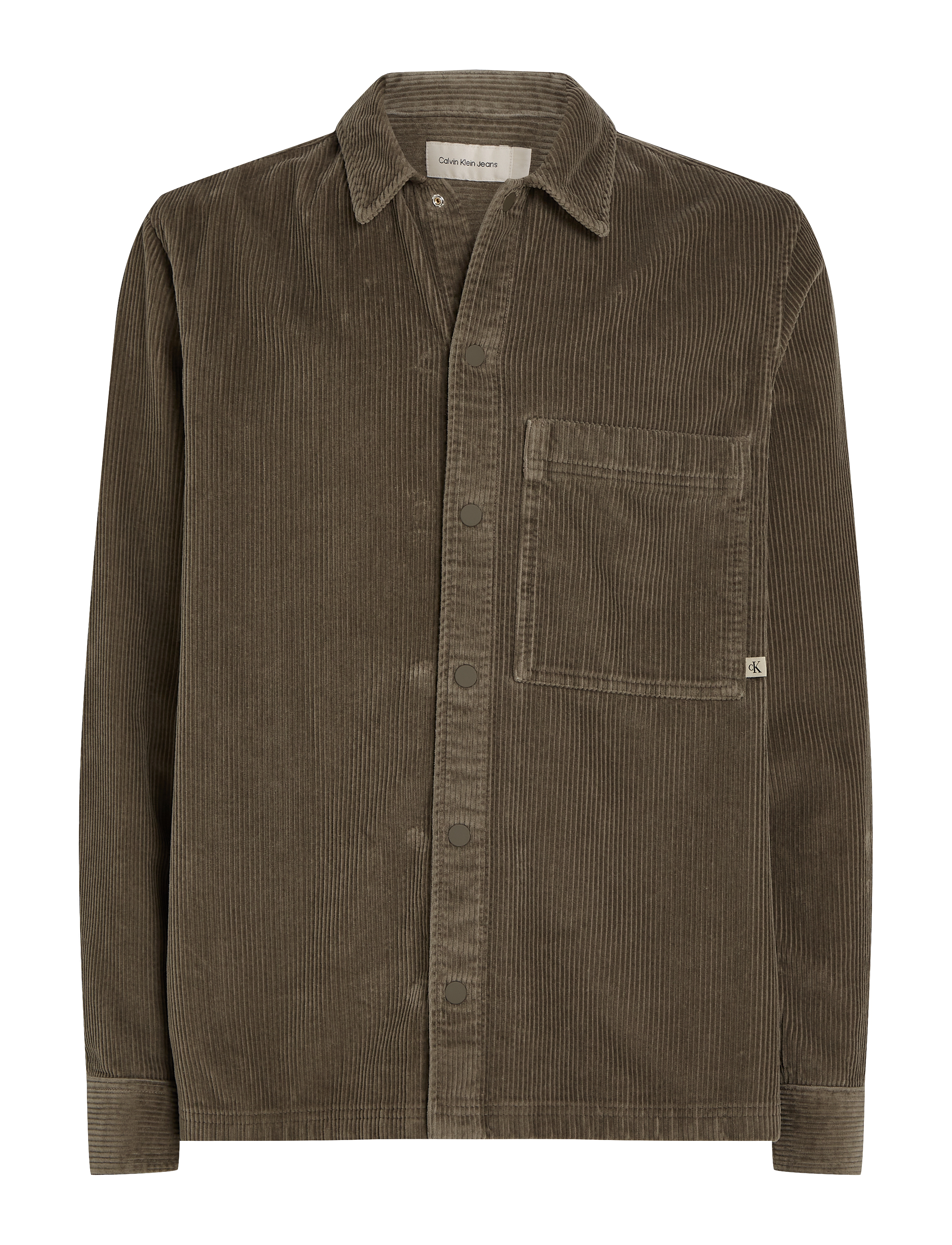 Calvin Klein Jeans - CORDUROY OVERSHIRT - tarmac - 3