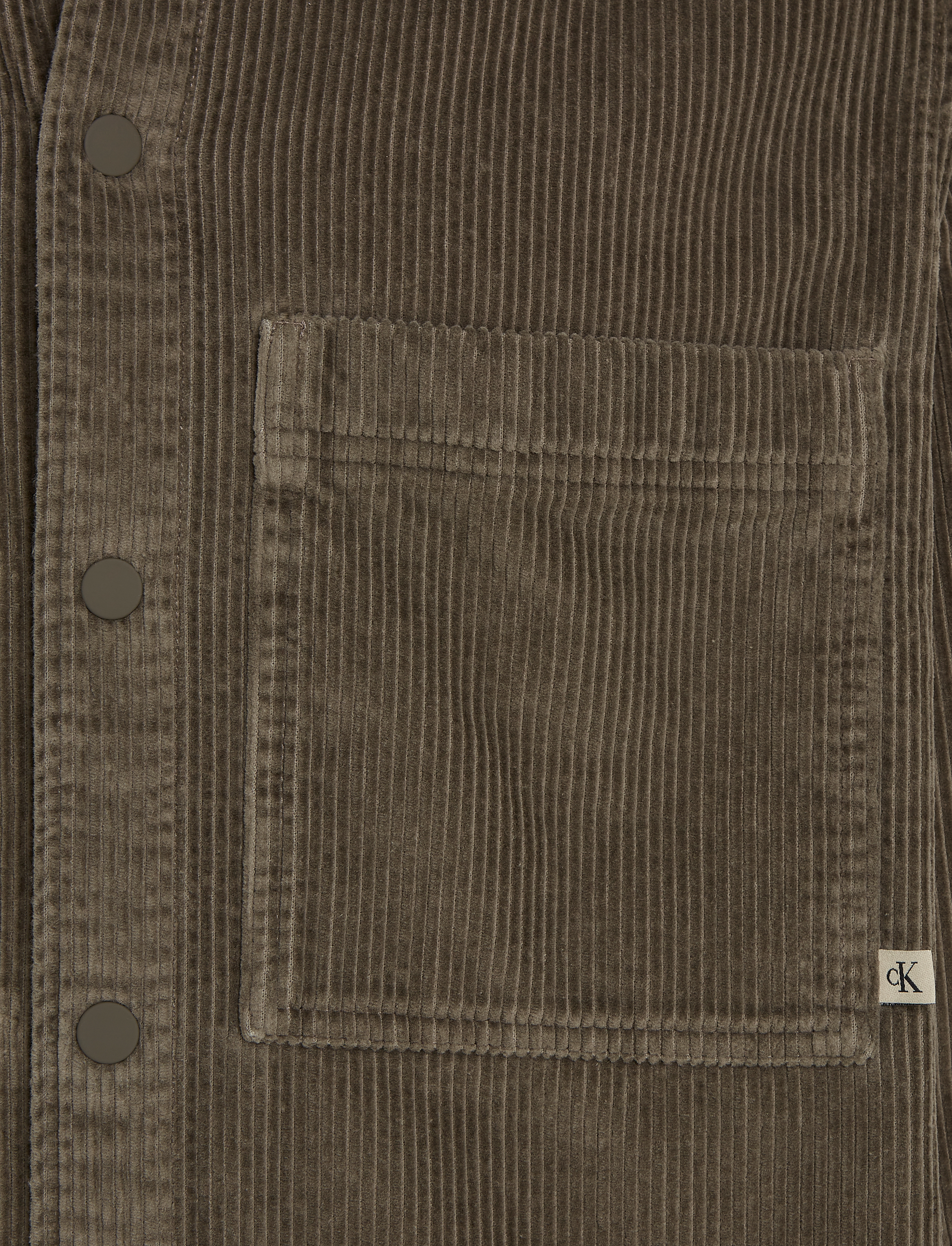 Calvin Klein Jeans - CORDUROY OVERSHIRT - tarmac - 4