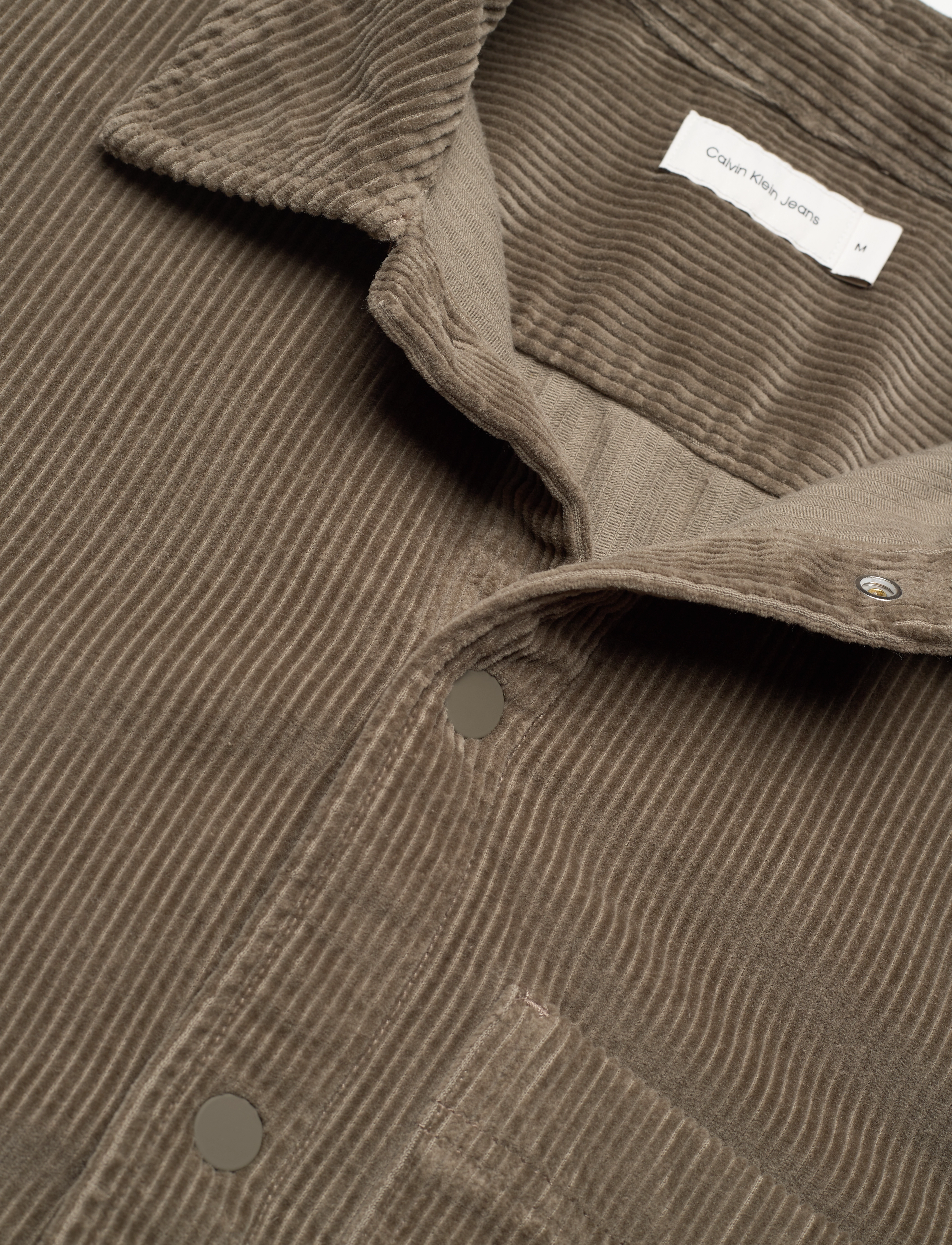 Calvin Klein Jeans - CORDUROY OVERSHIRT - tarmac - 5