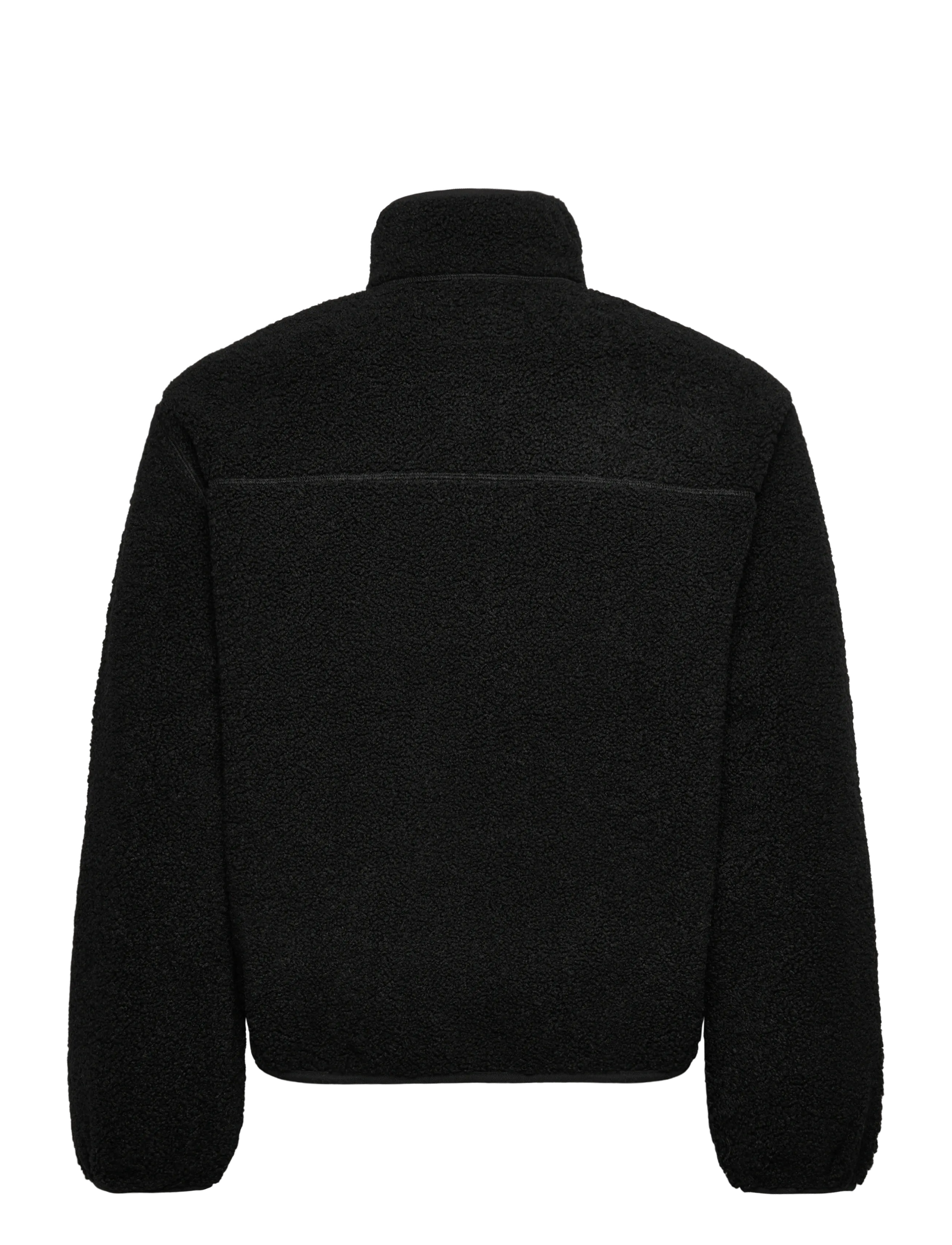 Calvin Klein Jeans - HALF ZIP SHERPA - teddy kampsunid - ck black - 1