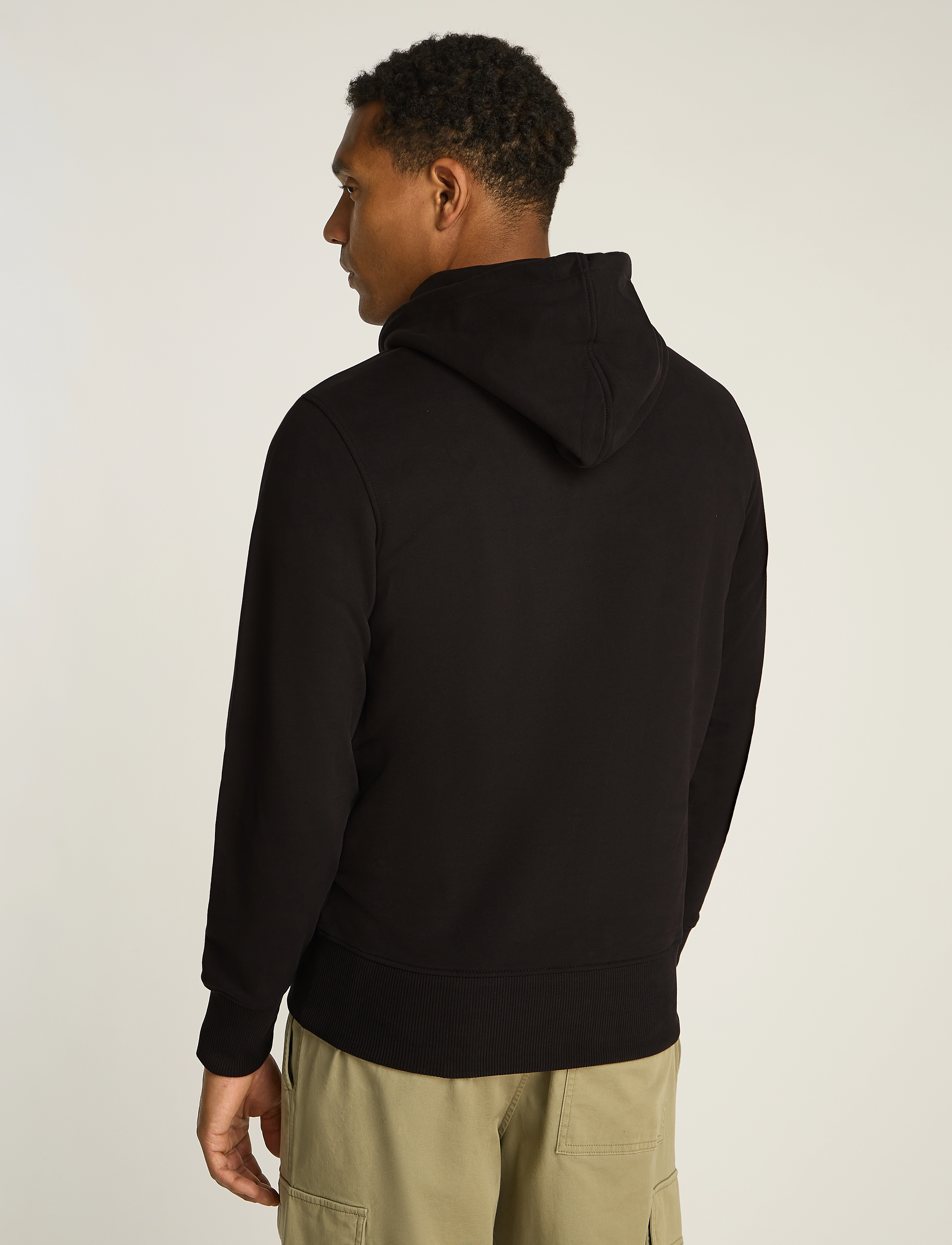 Calvin Klein Jeans - DISTRESSED MONOLOGO HOODIE - ck black - 3