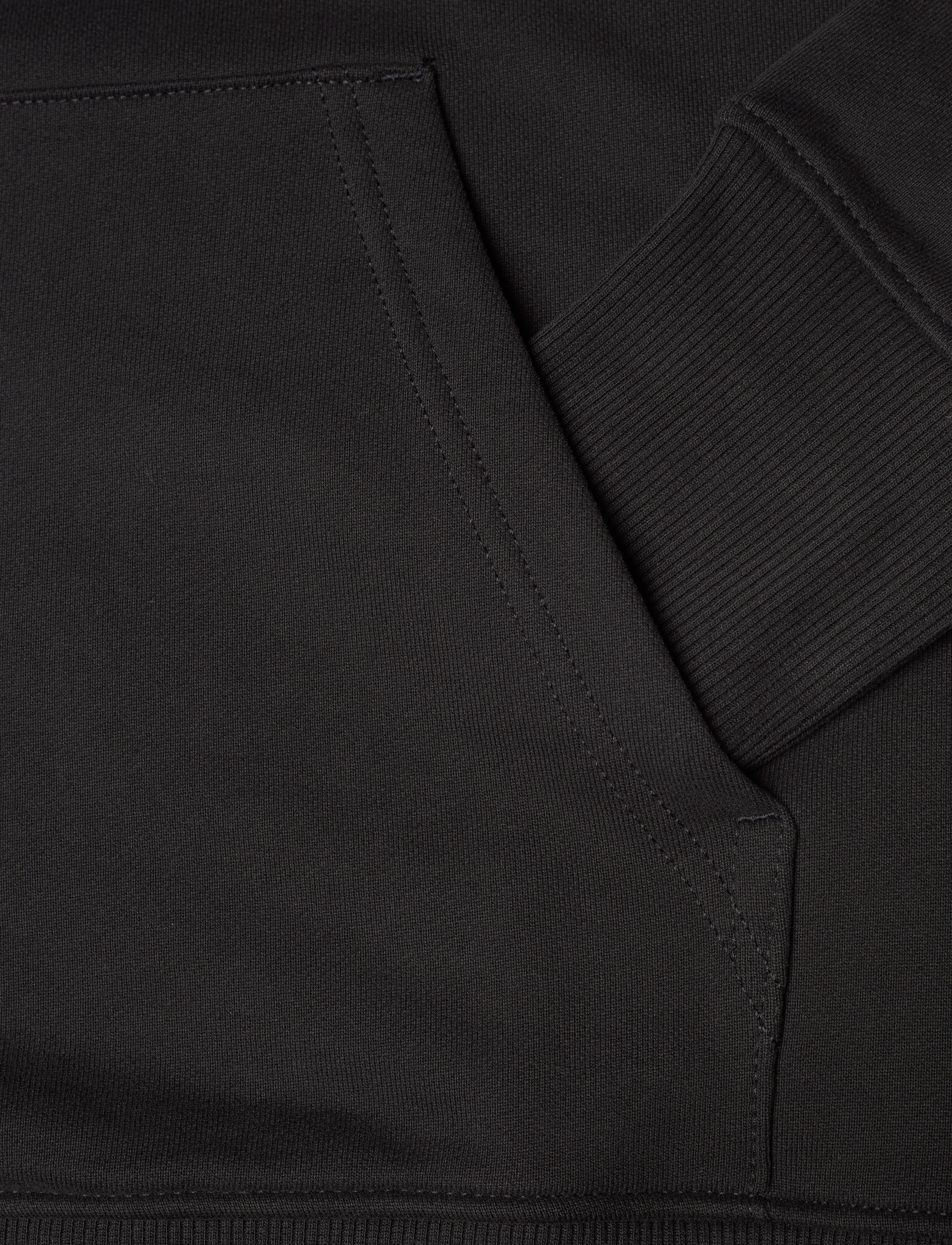 Calvin Klein Jeans - DISTRESSED MONOLOGO HOODIE - ck black - 5