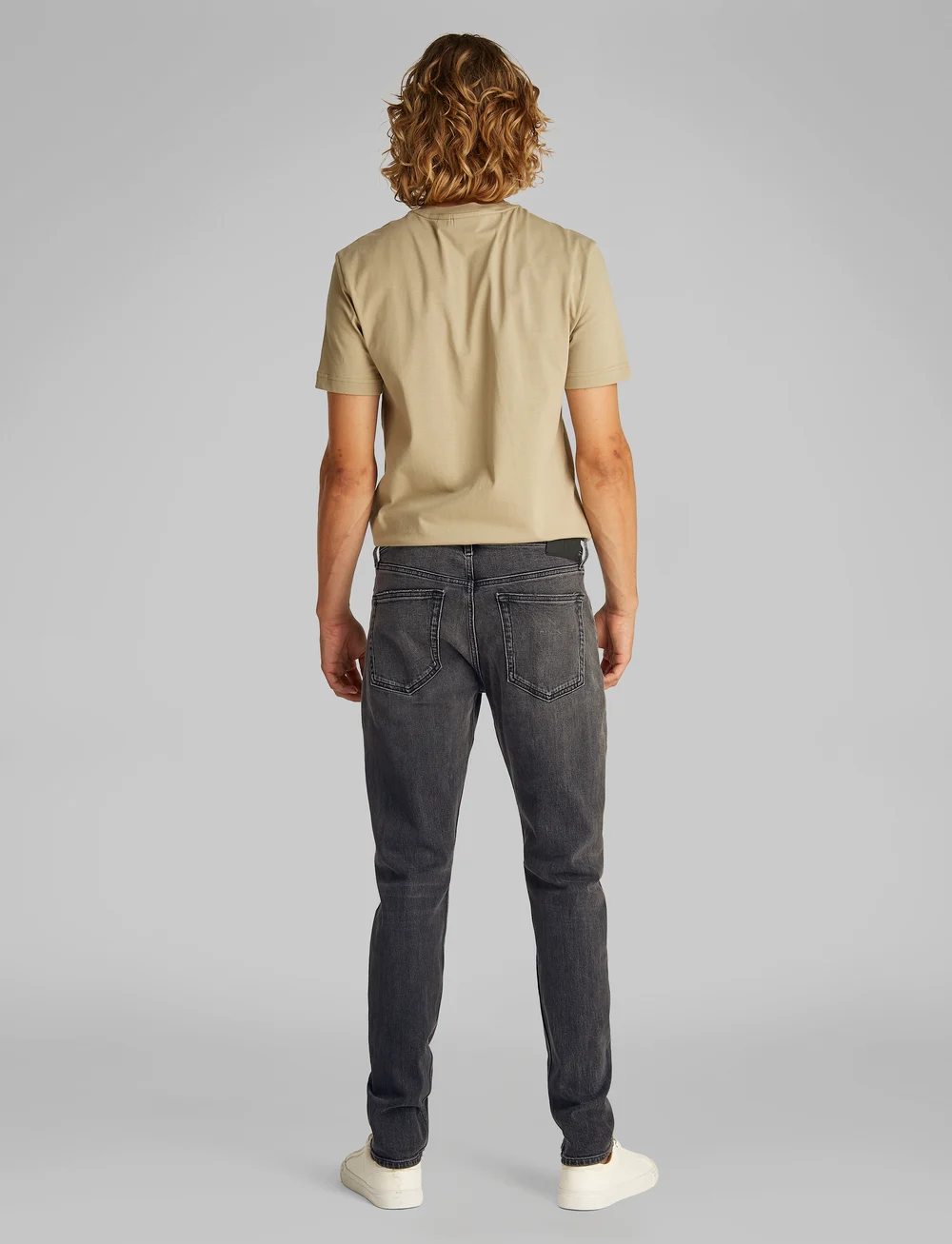 Calvin Klein Jeans - SLIM TAPER - tapered-lõikega teksad - denim black - 2