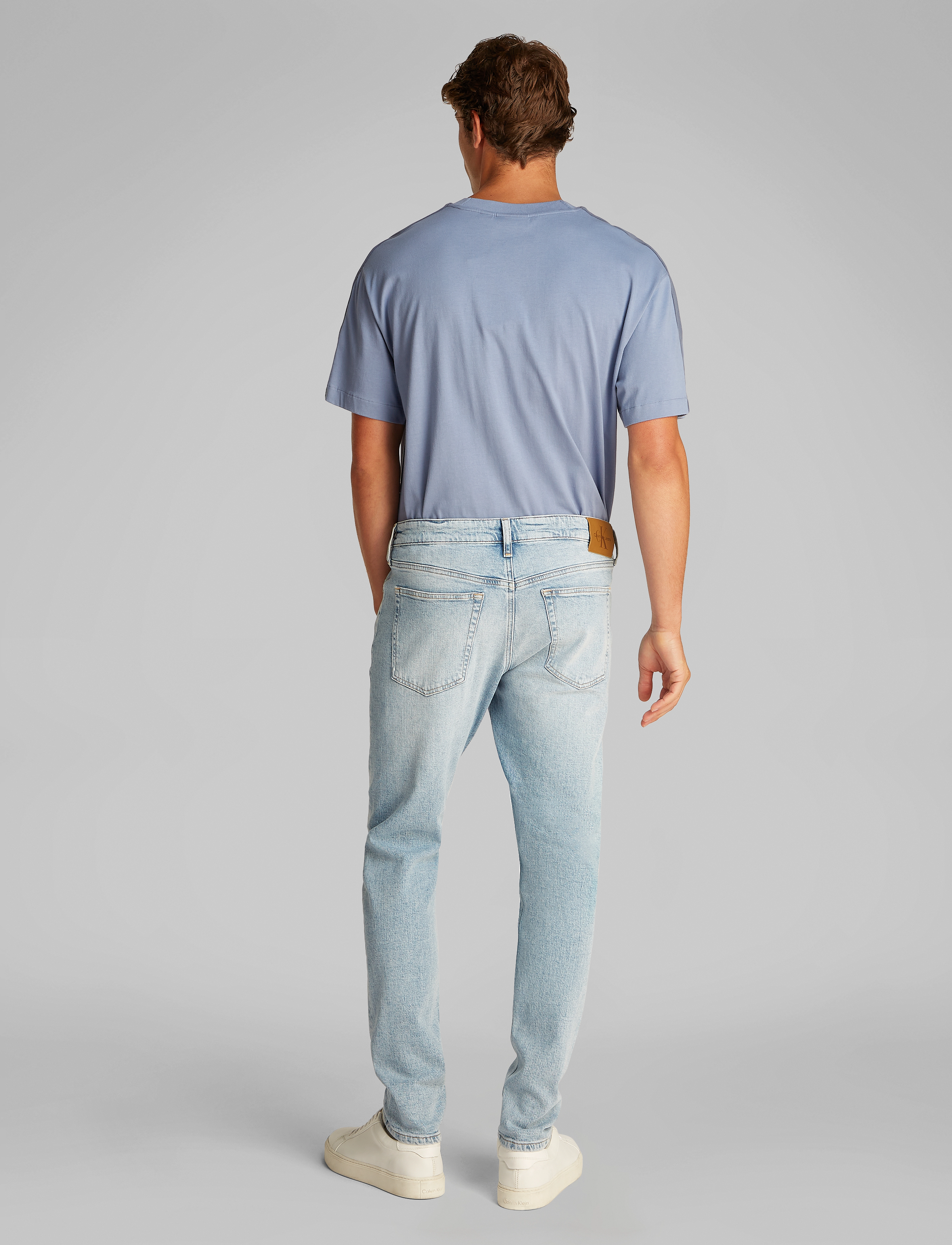 Calvin Klein Jeans - SLIM TAPER - denim light - 2