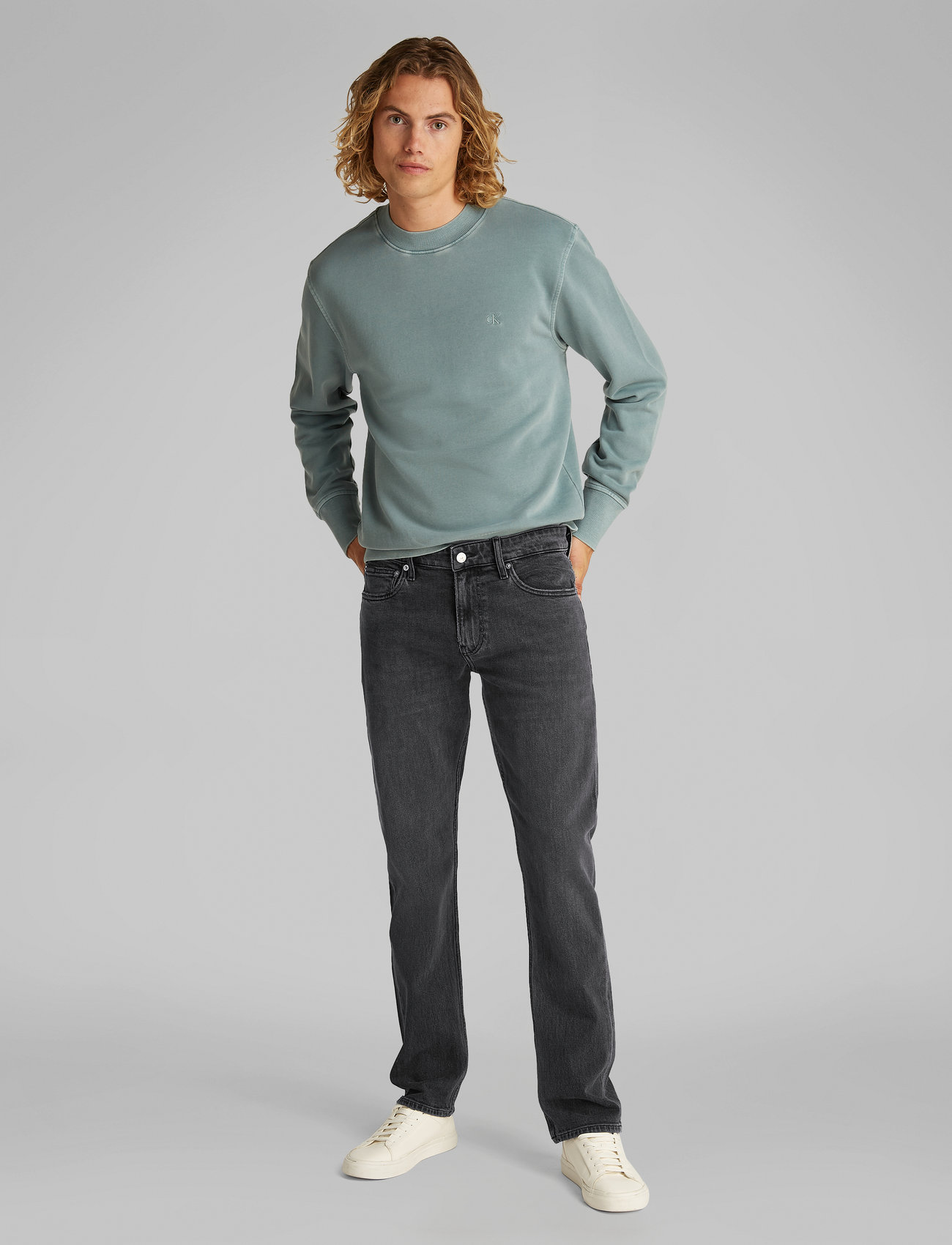 Calvin Klein Jeans - SLIM - denim black - 2