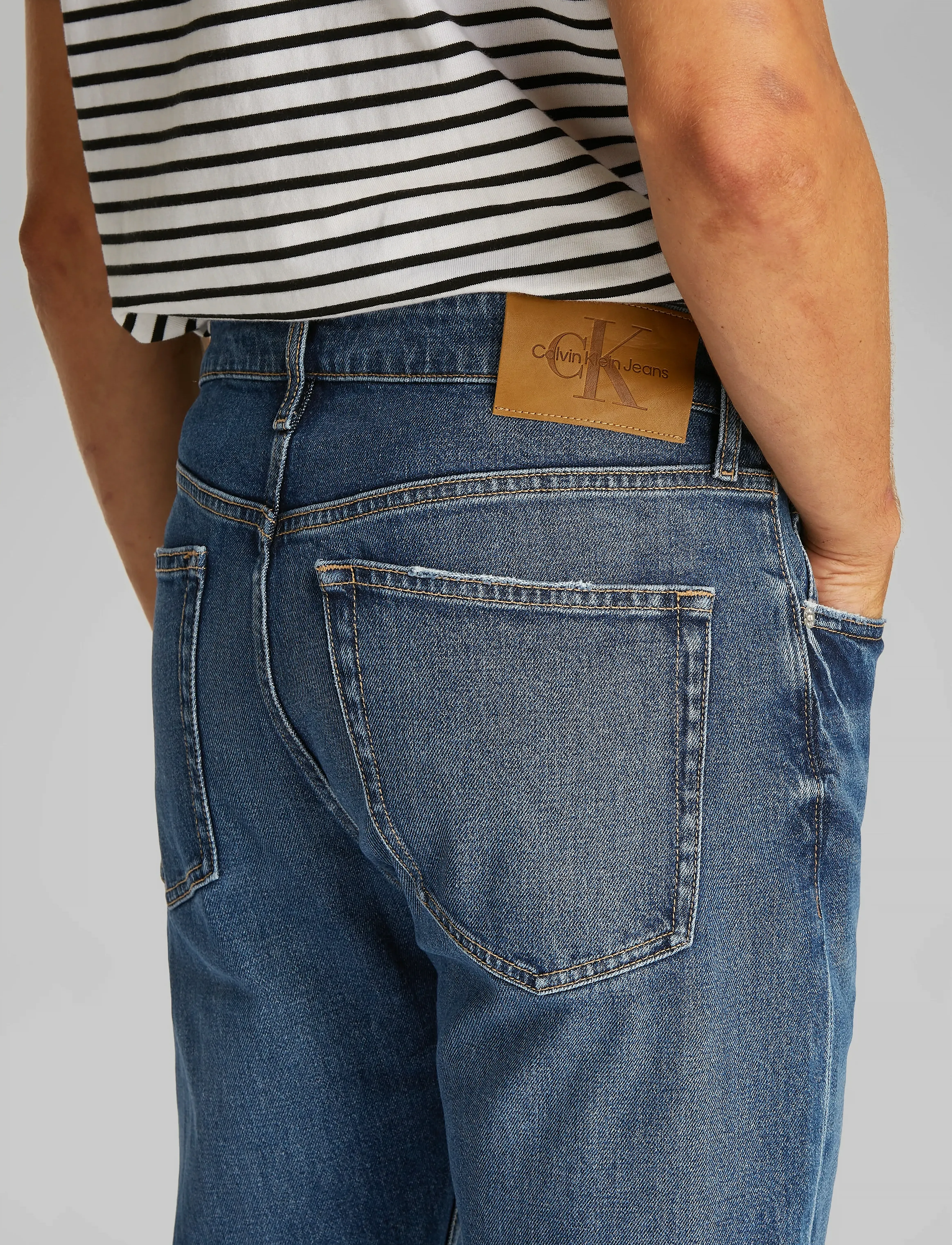 Calvin Klein Jeans - SLIM TAPER - denim medium - 5
