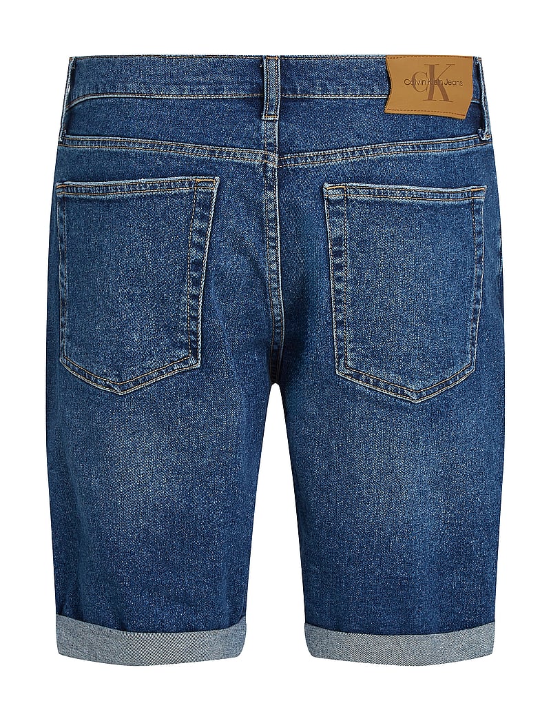 Calvin Klein Jeans - SLIM SHORT - jorts - denim dark - 4