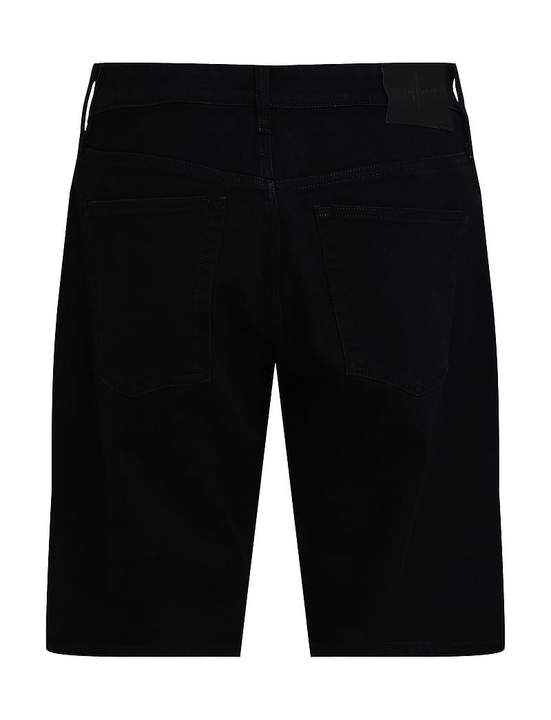 Calvin Klein Jeans - REGULAR SHORT - short en jean - denim black - 4