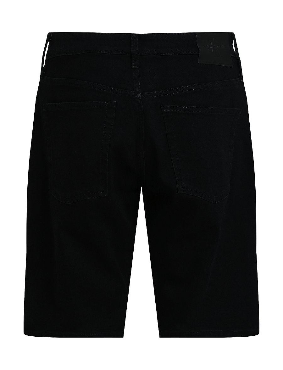 Calvin Klein Jeans - REGULAR SHORT - short en jean - denim black - 4