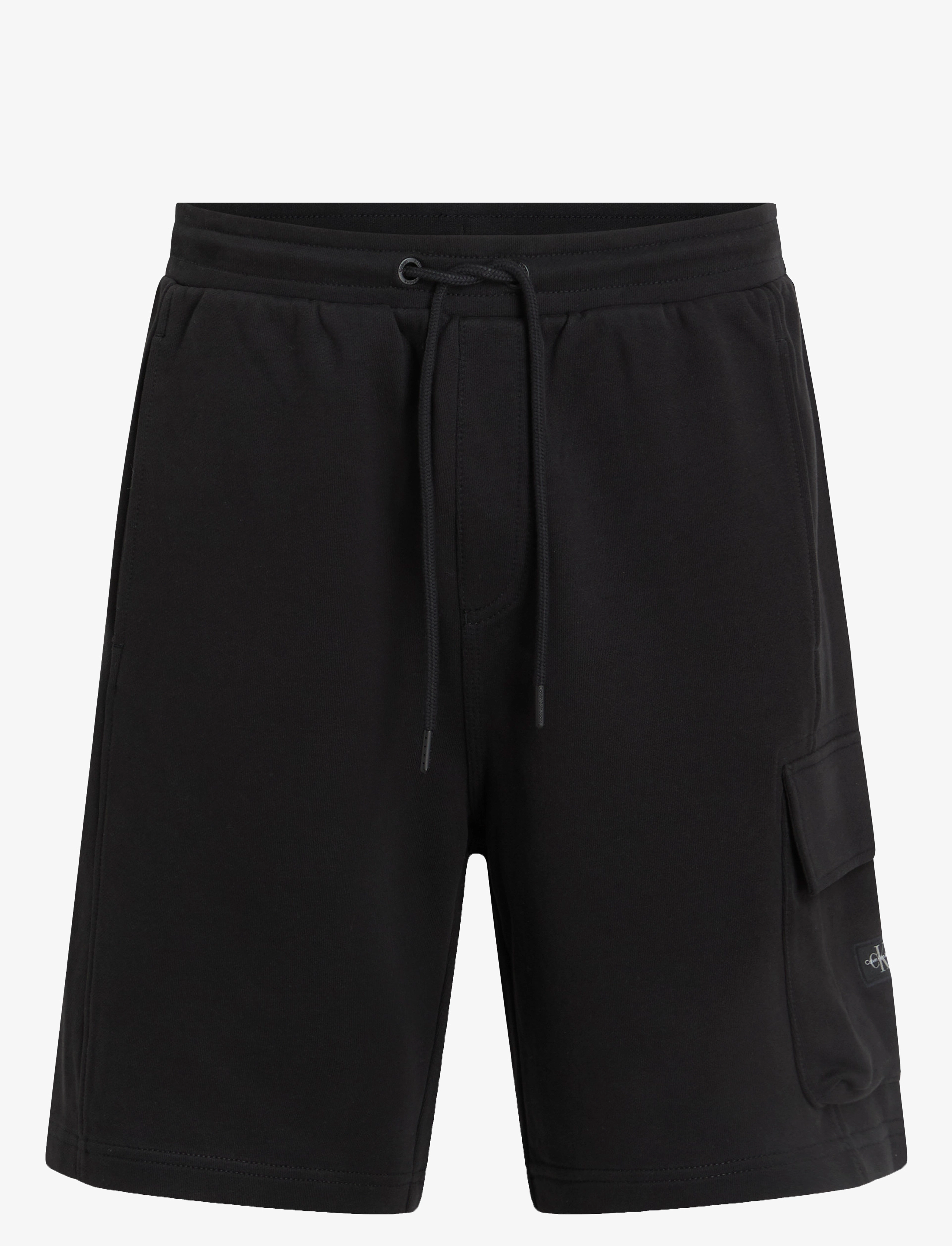 Calvin Klein Jeans - WOVEN LABEL SHORT - ck black - 1