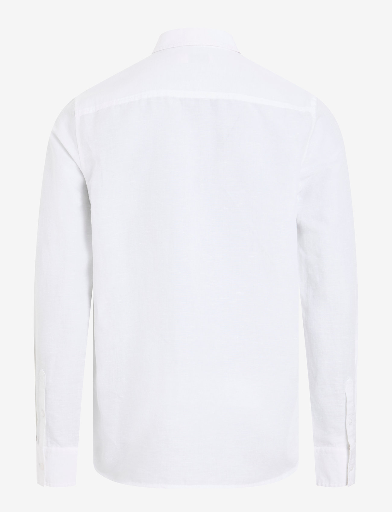 Calvin Klein Jeans - LINEN COTTON SHIRT - linen shirts - bright white - 5