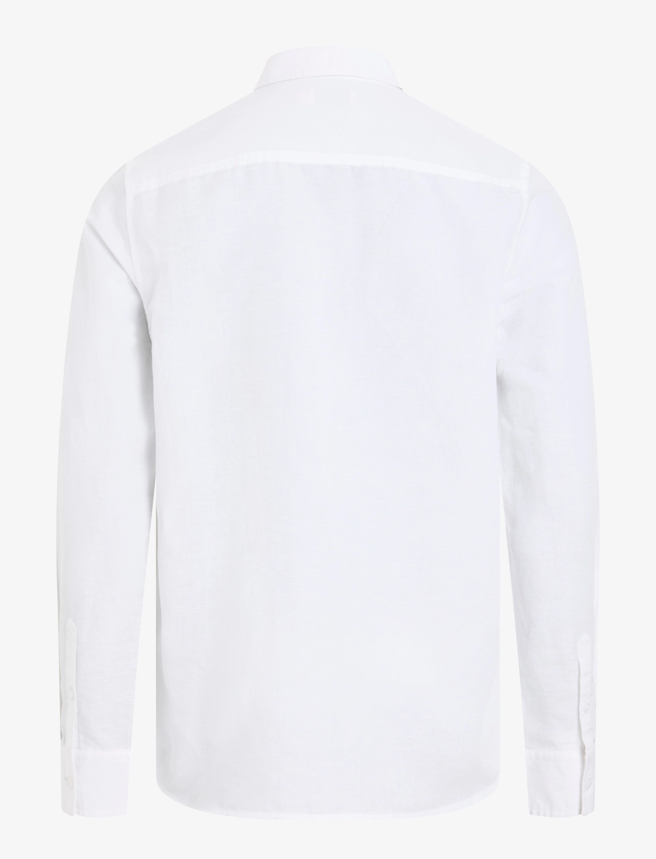 Calvin Klein Jeans - LINEN COTTON SHIRT - bright white - 5