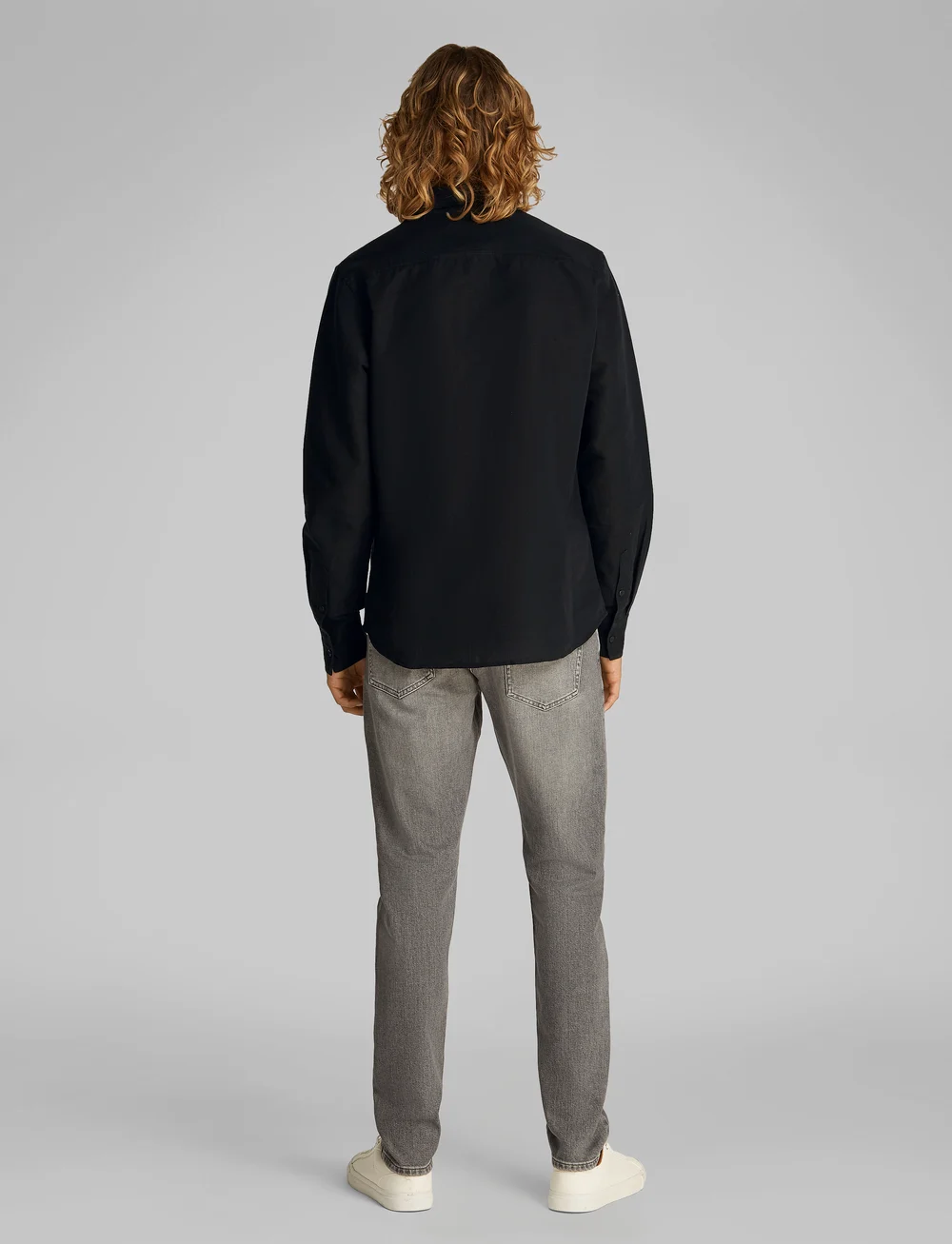 Calvin Klein Jeans - LINEN COTTON SHIRT - linen shirts - ck black - 2