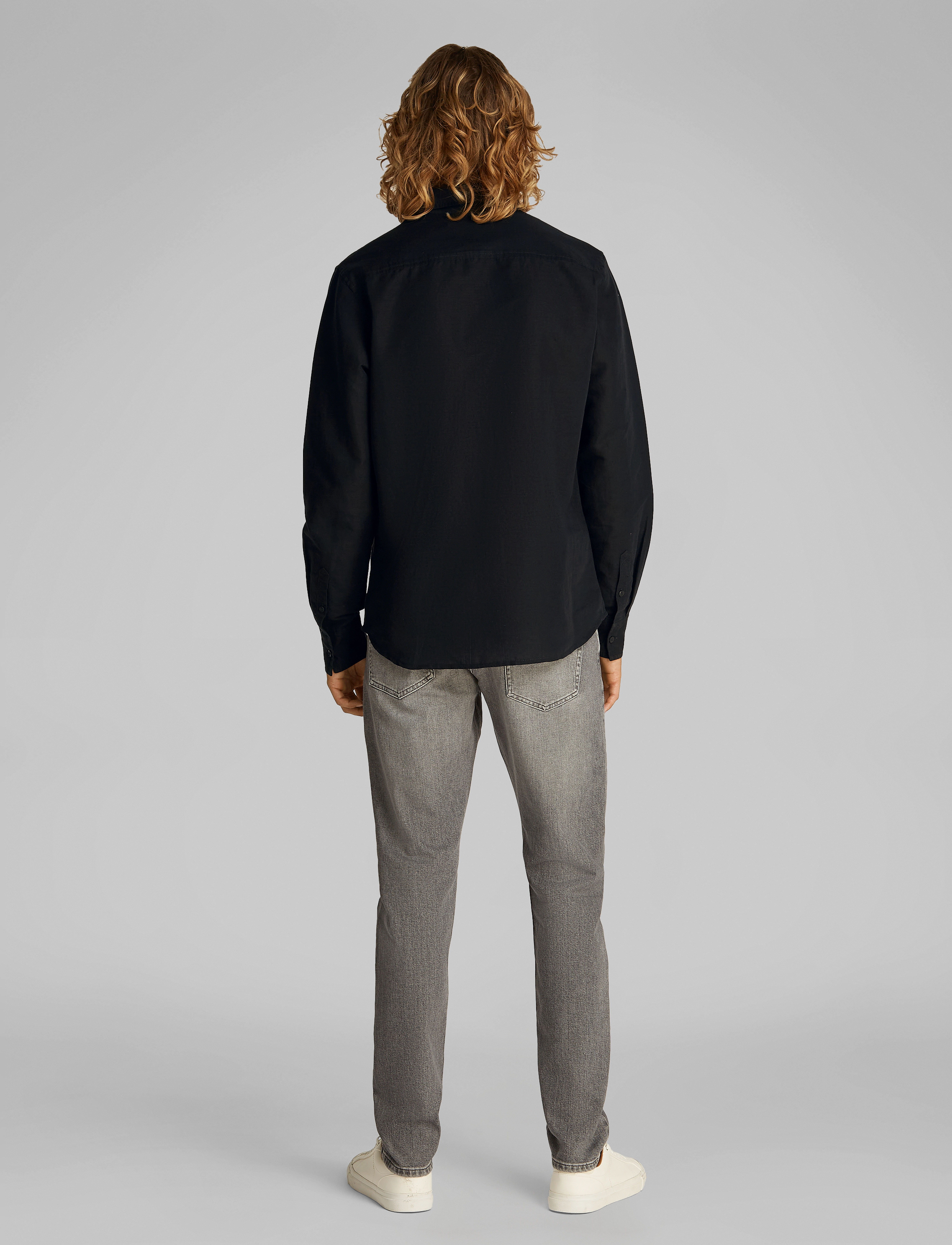 Calvin Klein Jeans - LINEN COTTON SHIRT - ck black - 2