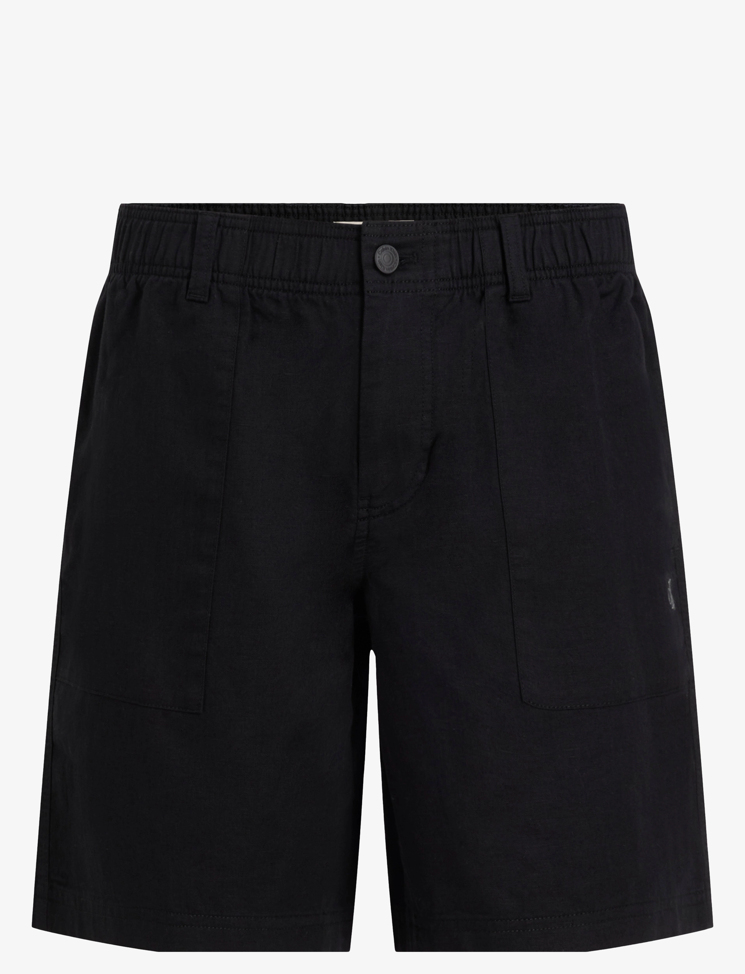 CALVIN KLEIN JEANS Linen Kurz Schwarz - 29 - Herren