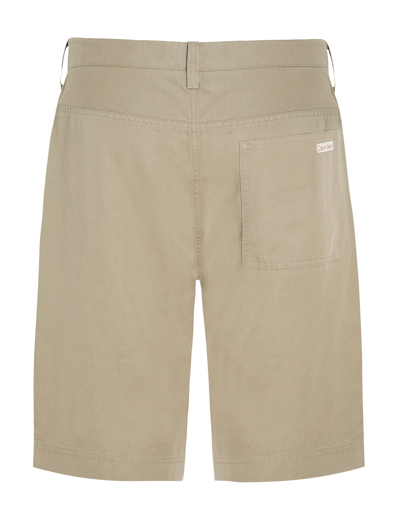 Calvin Klein Jeans - LINEN TENCEL SHORT - leinen-shorts - laurel oak - 5