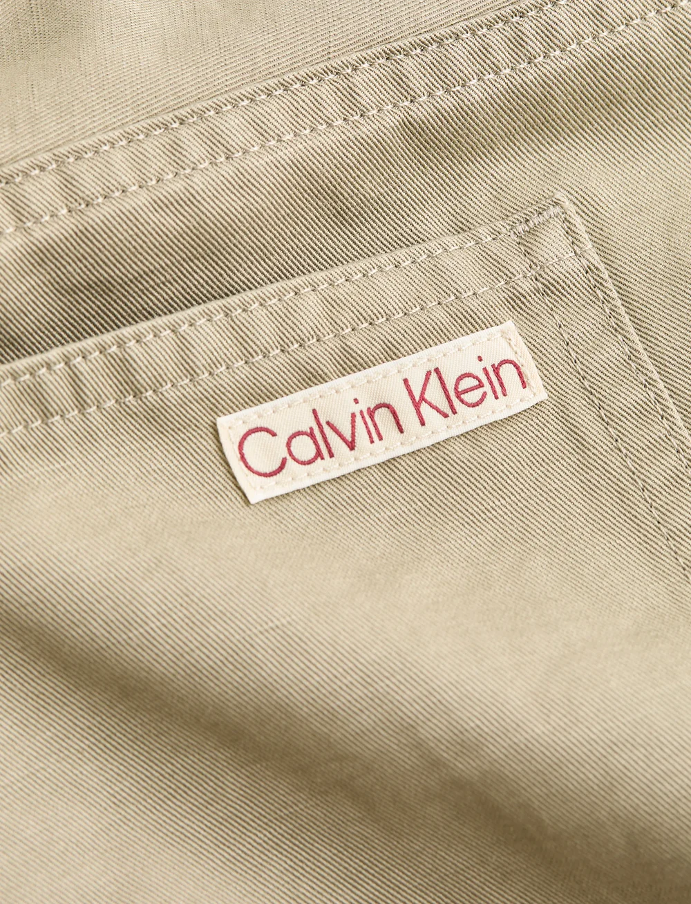 Calvin Klein Jeans - LINEN TENCEL SHORT - leinen-shorts - laurel oak - 4