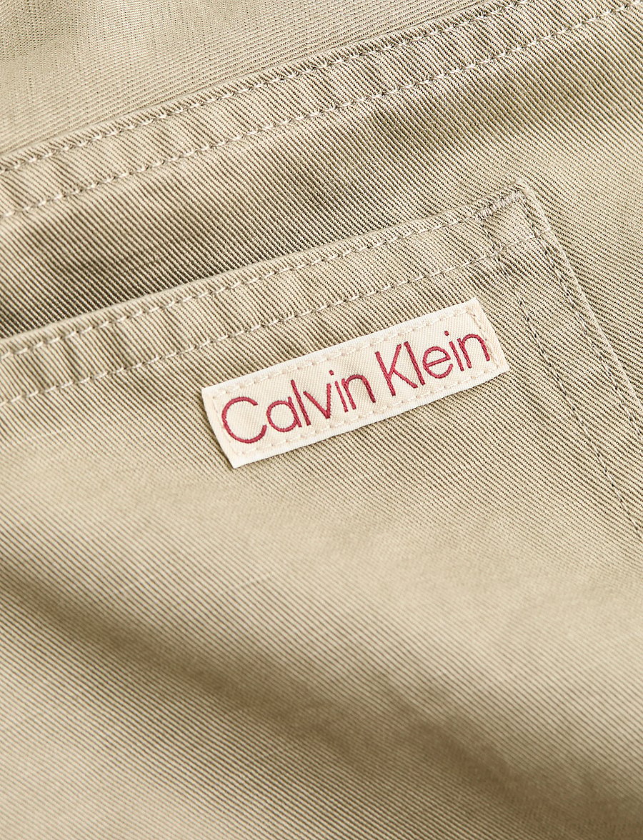 Calvin Klein Jeans - LINEN TENCEL SHORT - shorts en lin - laurel oak - 4