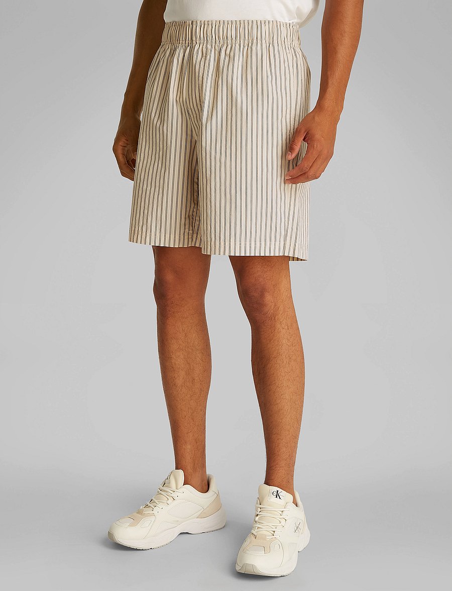 Calvin Klein Jeans - PULL-ON SHORT - turtledove stripe - 0