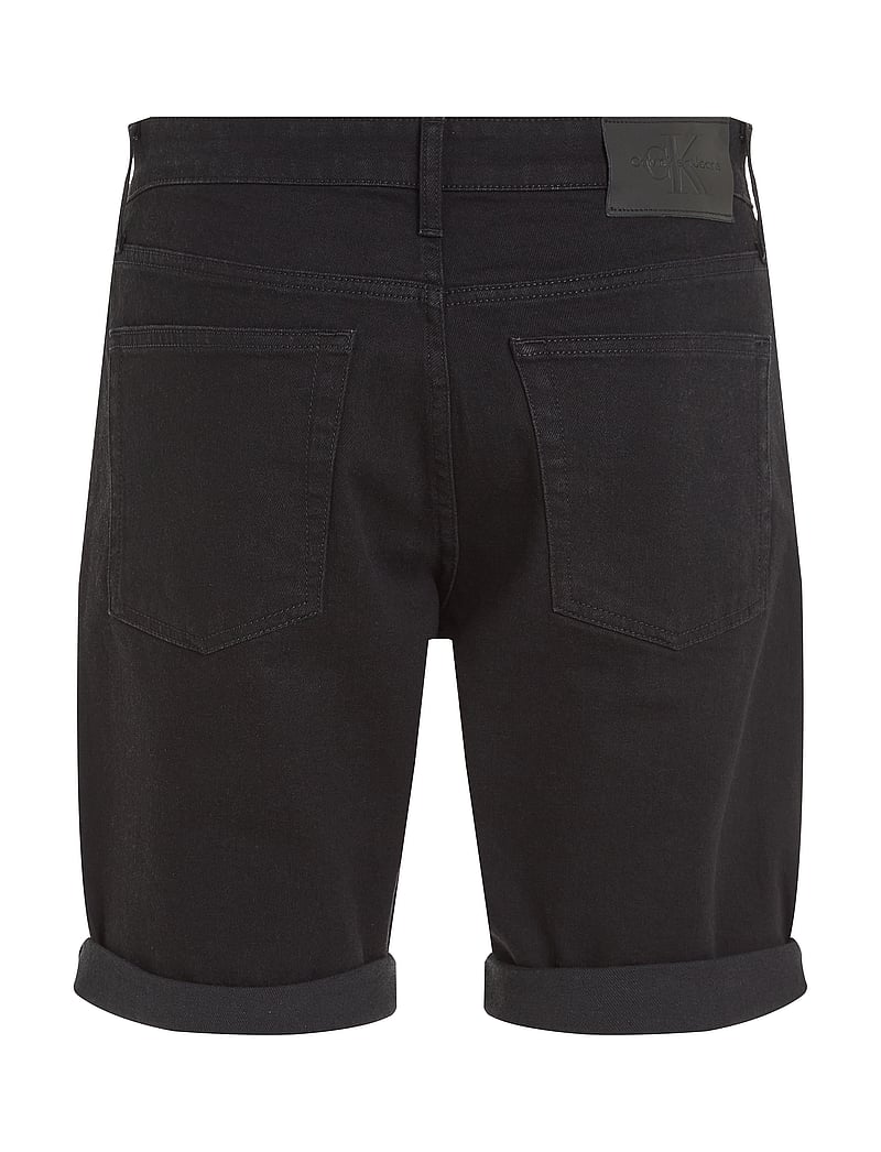 Calvin Klein Jeans - SLIM SHORT - jorts - denim black - 4