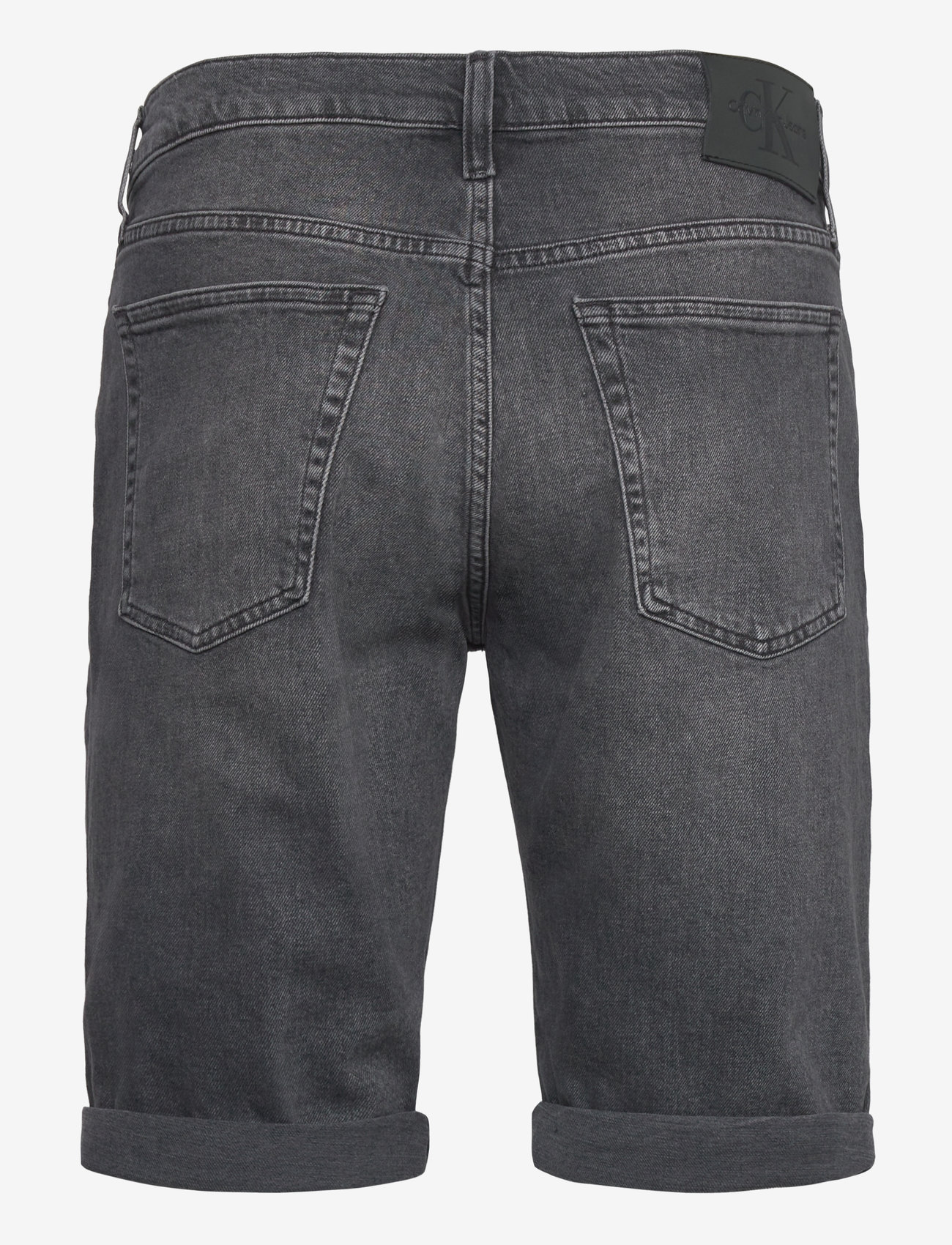 Calvin Klein Jeans - SLIM SHORT - lühikesed teksapüksid - denim grey - 2