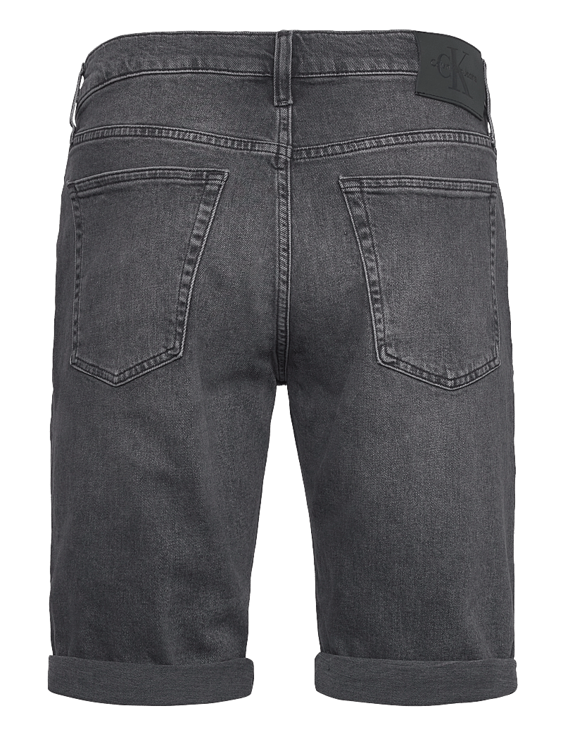 Calvin Klein Jeans - SLIM SHORT - lühikesed teksapüksid - denim grey - 2