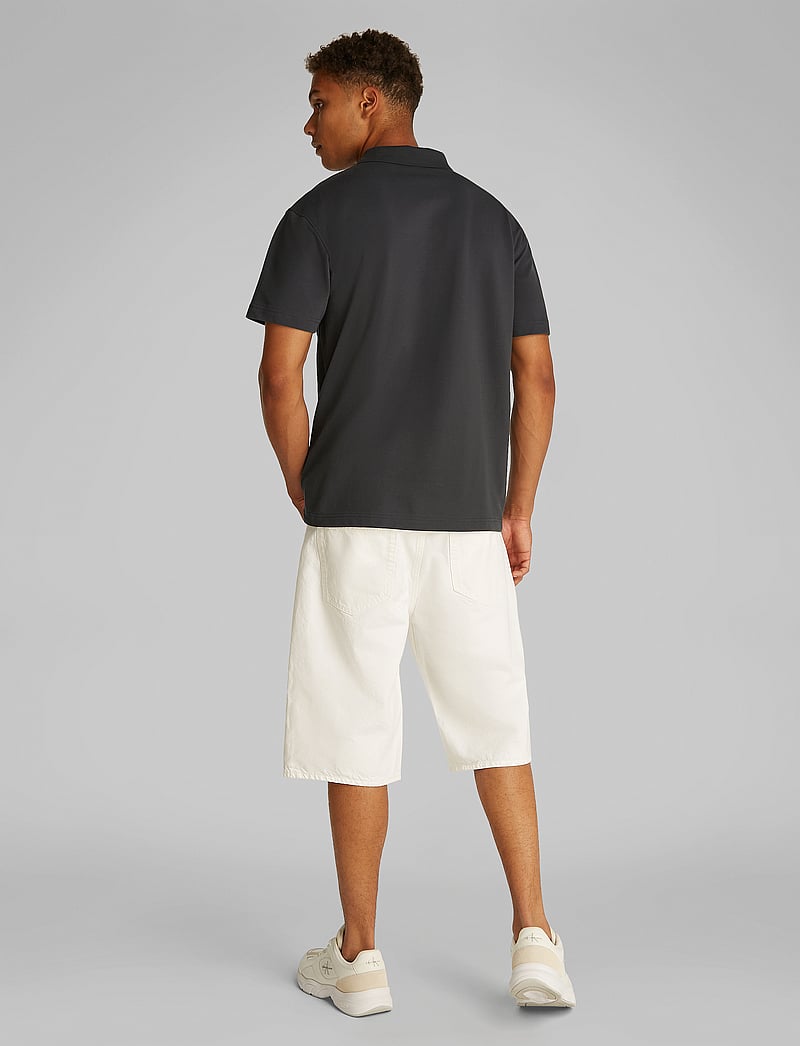 Calvin Klein Jeans - CALVIN KLEIN LABEL POLO - polo marškinėliai trumpomis rankovėmis - phantom - 2