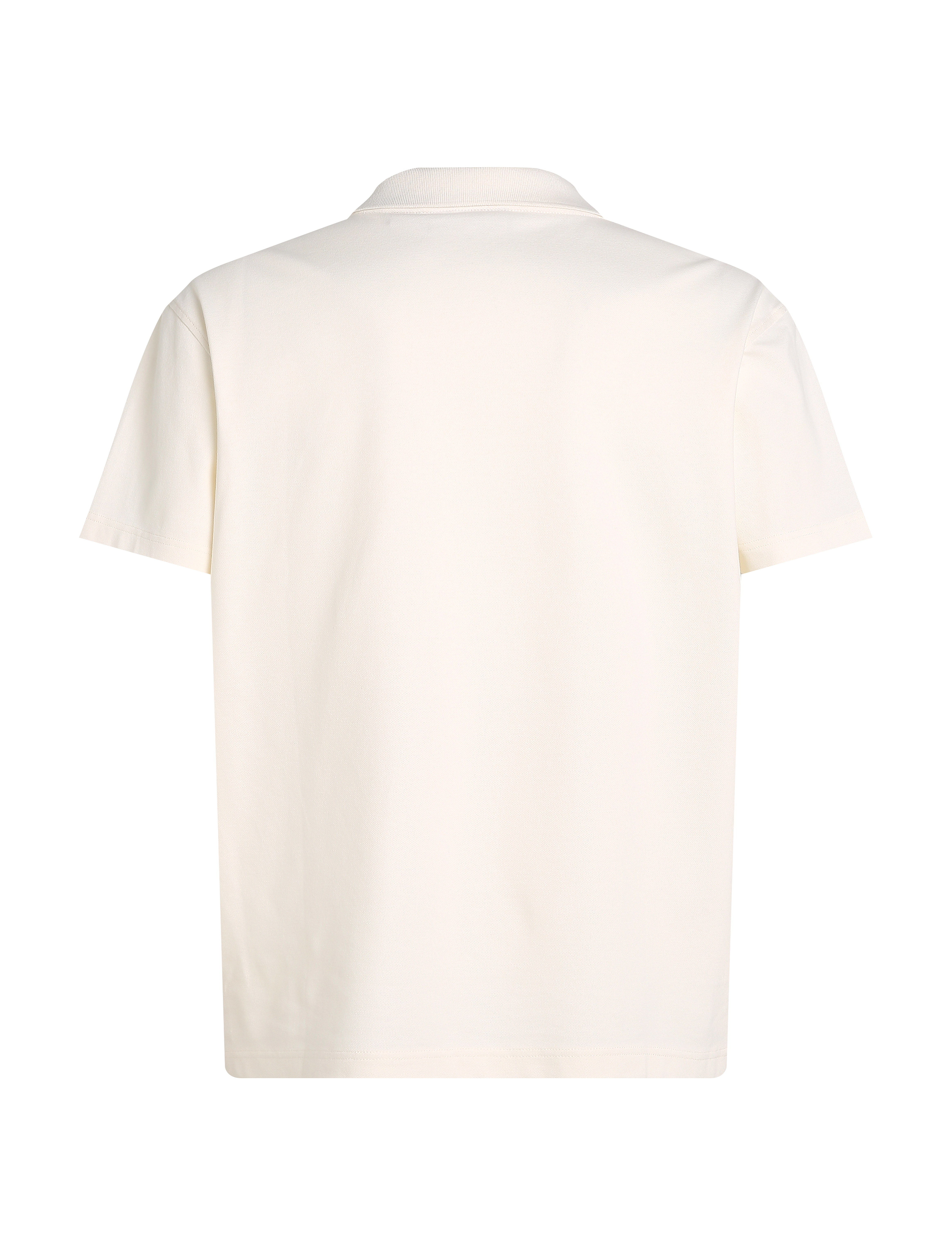Calvin Klein Jeans - CALVIN KLEIN LABEL POLO - tofu - 4