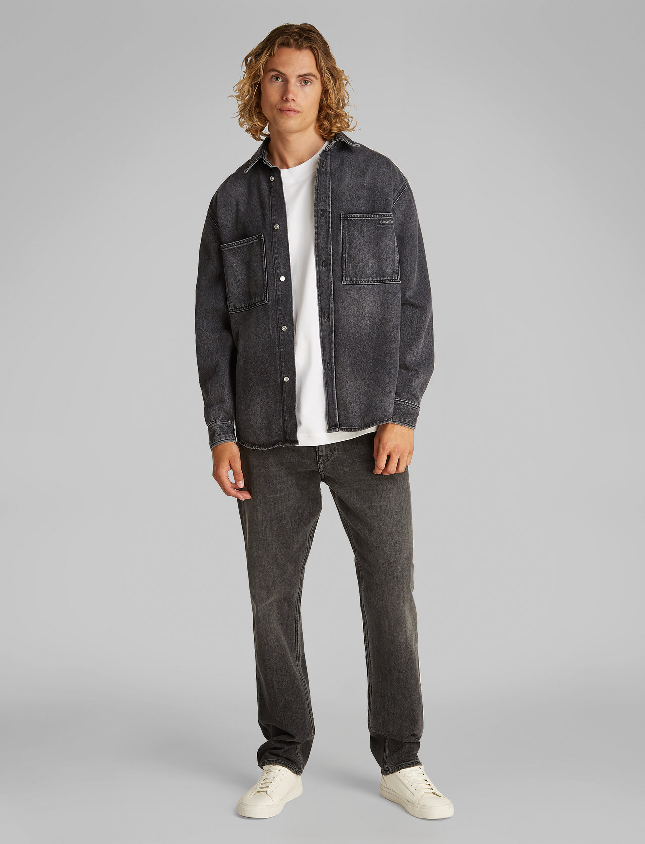 Calvin Klein Jeans Relaxed Denim Shirt (CKJJ30J327558) - Denim