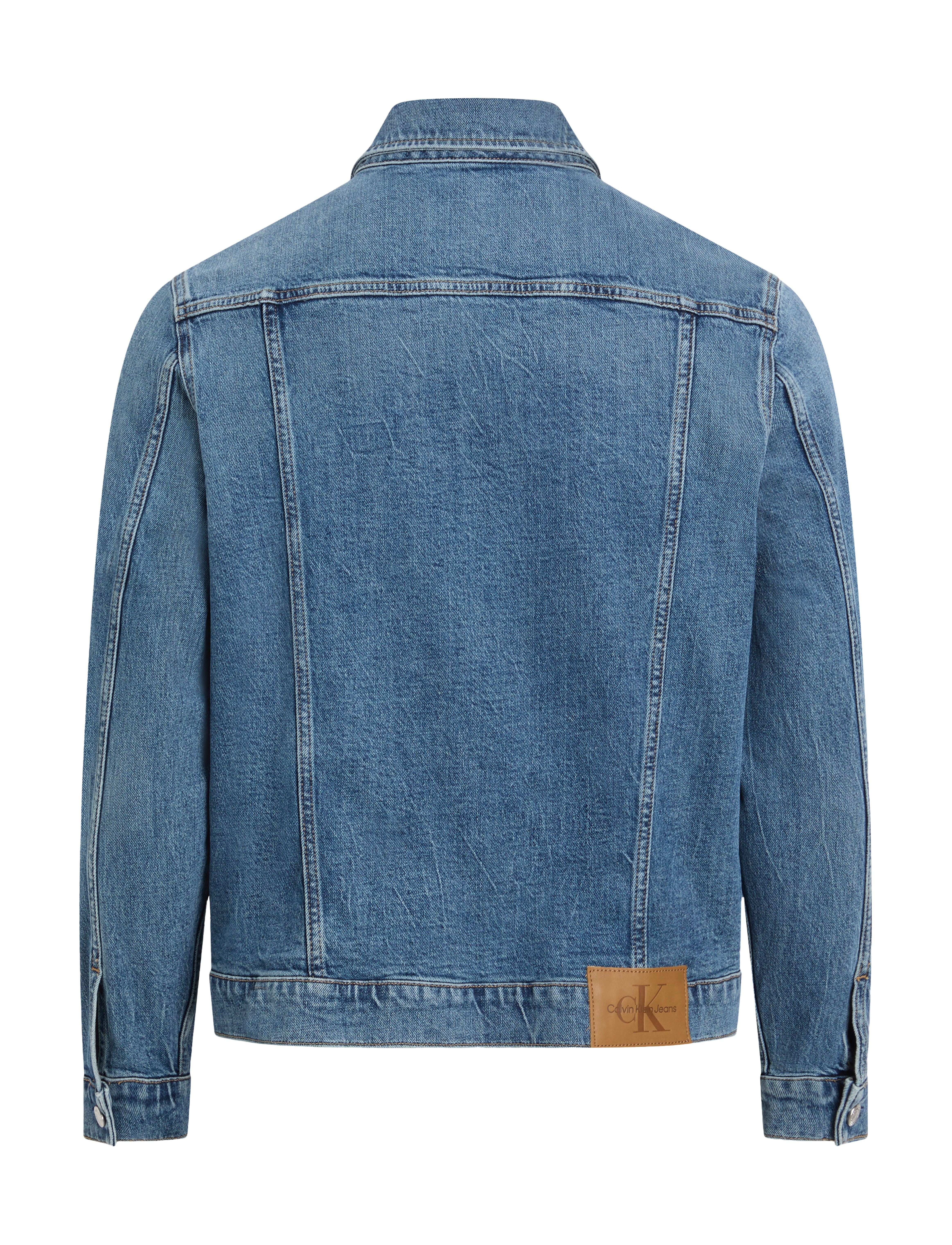 Calvin Klein Jeans - SLIM DENIM JACKET - denim dark - 5