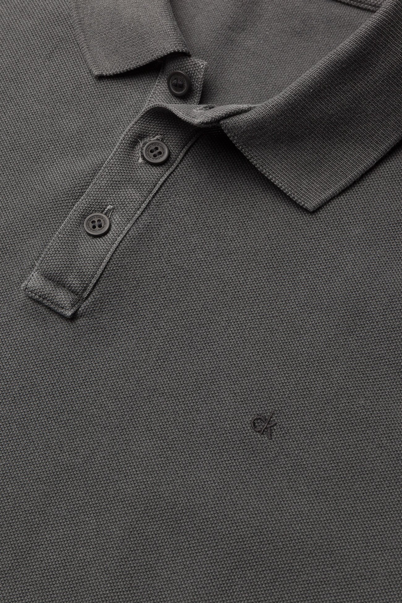Calvin Klein Jeans - PEDRO 3  POLO S/S - asphalt - 2