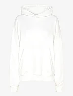BOX GRAPHIC RELAXED HOODIE - BRIGHT WHITE