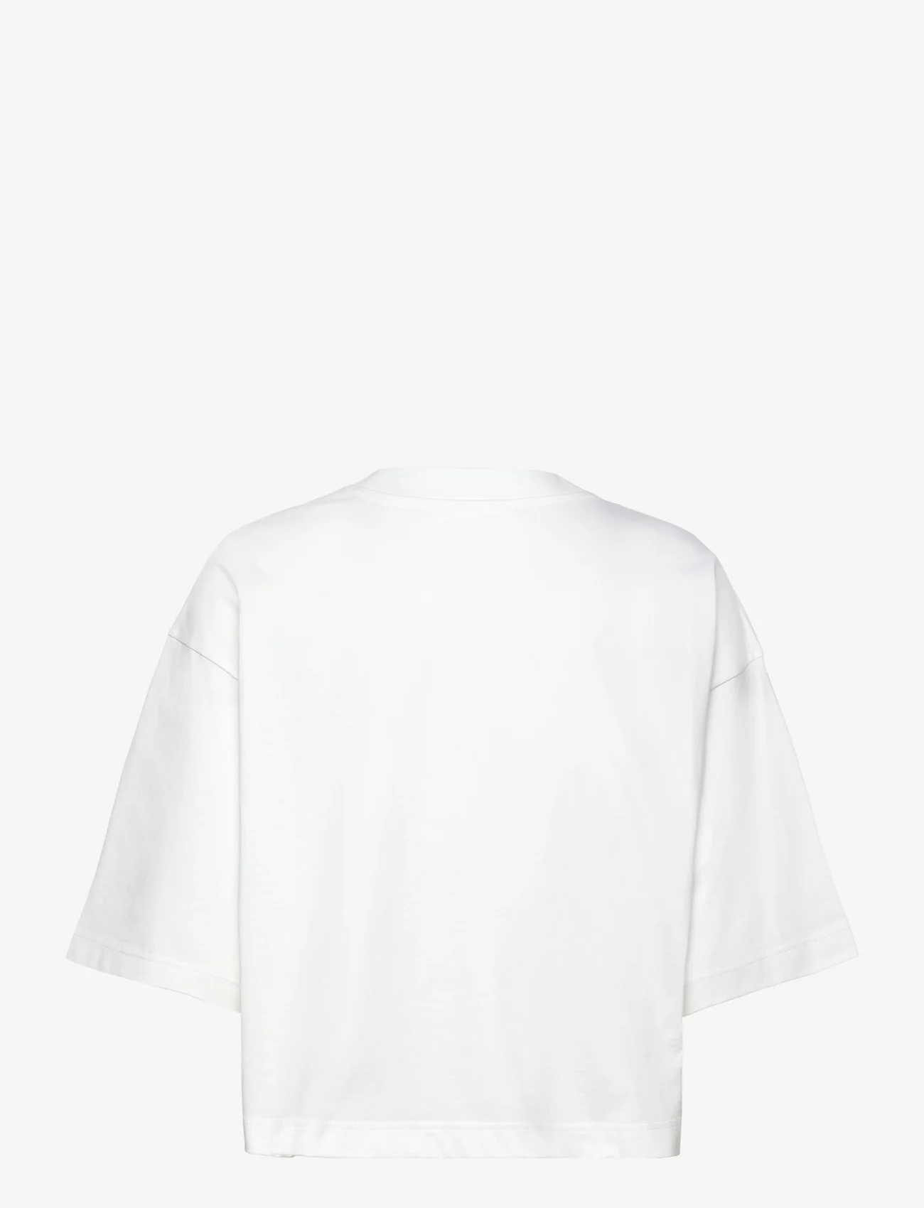 Calvin Klein Jeans - BOX GRAPHIC BOXY TEE - t-shirts - bright white - 1