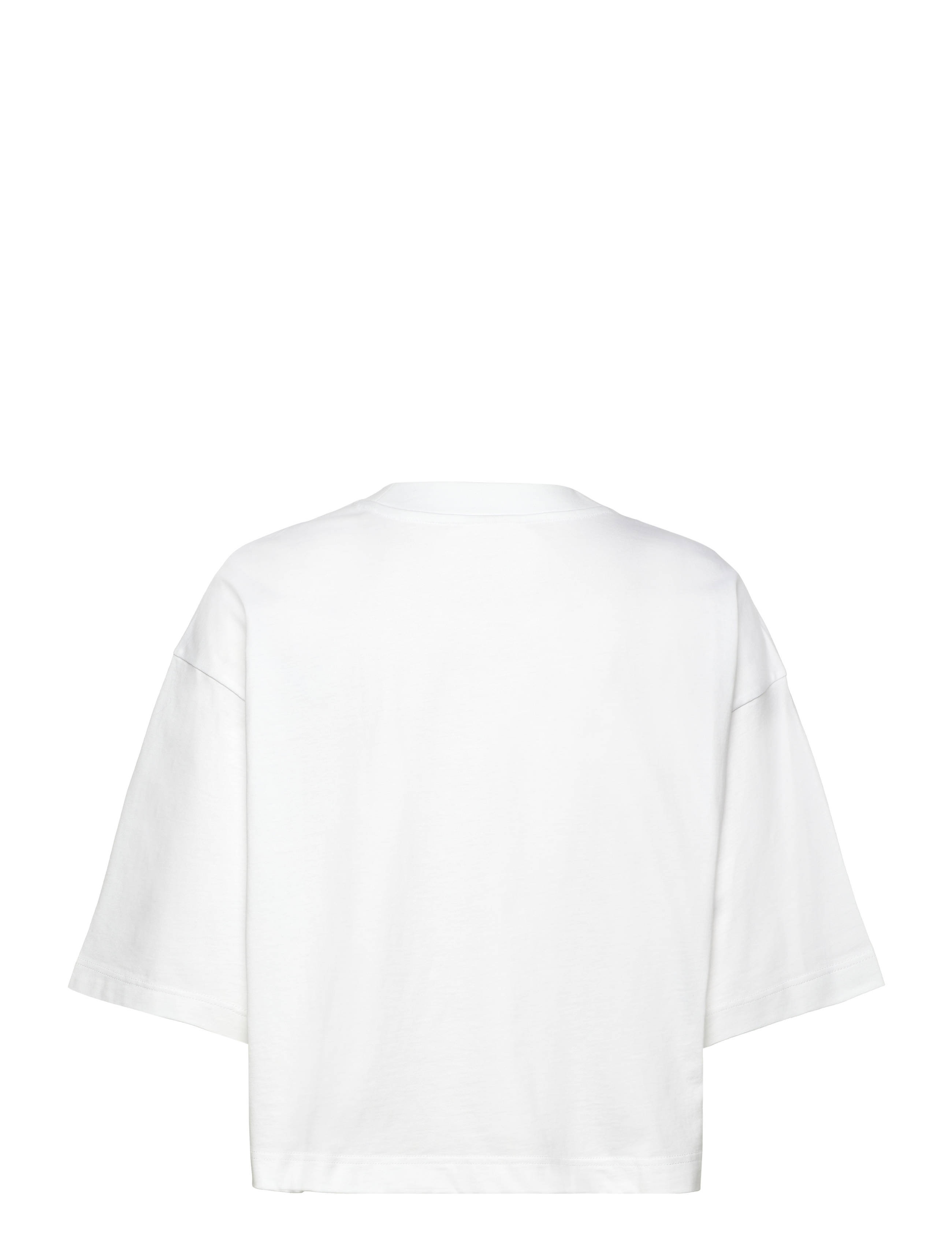 Calvin Klein Jeans - BOX GRAPHIC BOXY TEE - bright white - 1