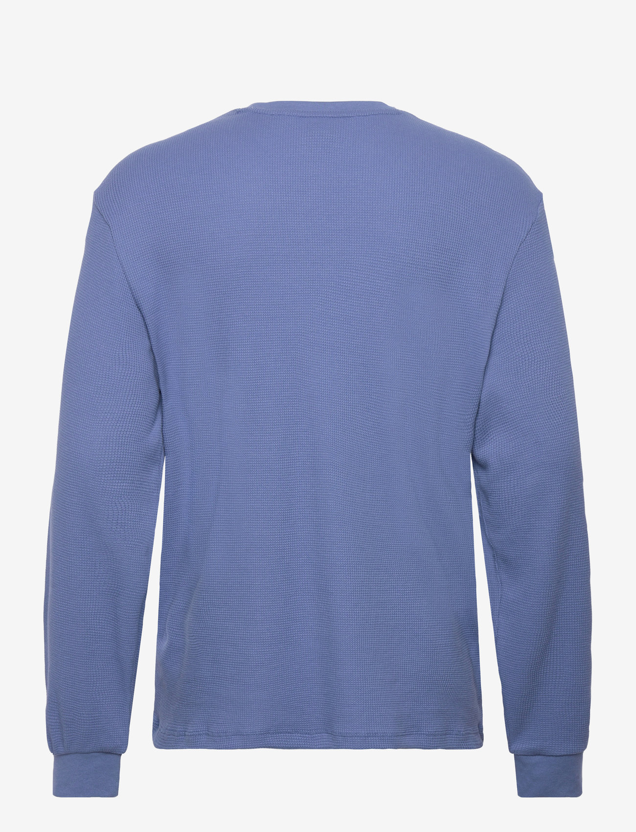 Calvin Klein Jeans - LS WAFFLE BADGE CREWNK TEE - langärmelig - dull nile blue - 2