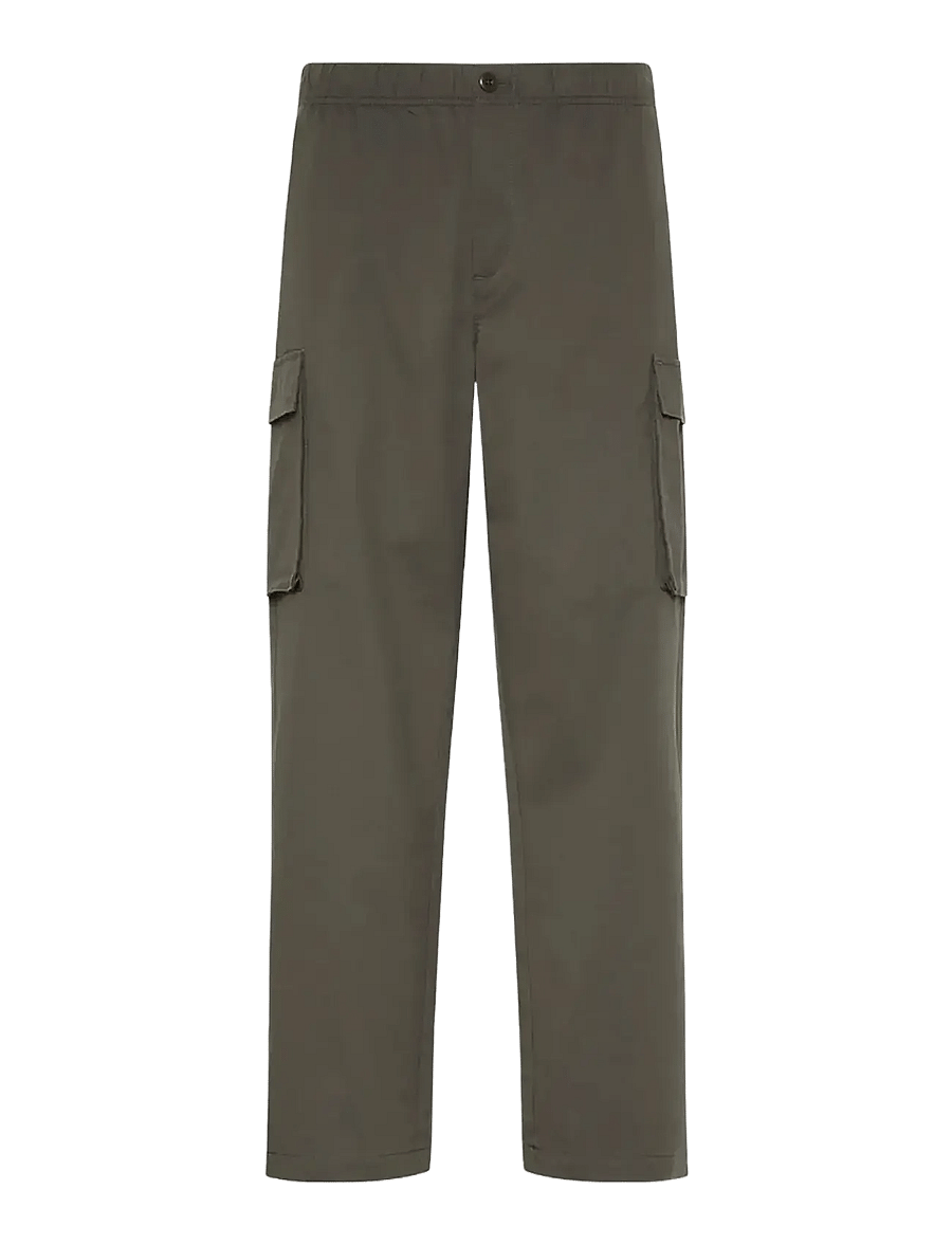 Calvin Klein Jeans - RLXD STRHT COMFRT CTN CARGO PNT - cargo-püksid - beluga - 1