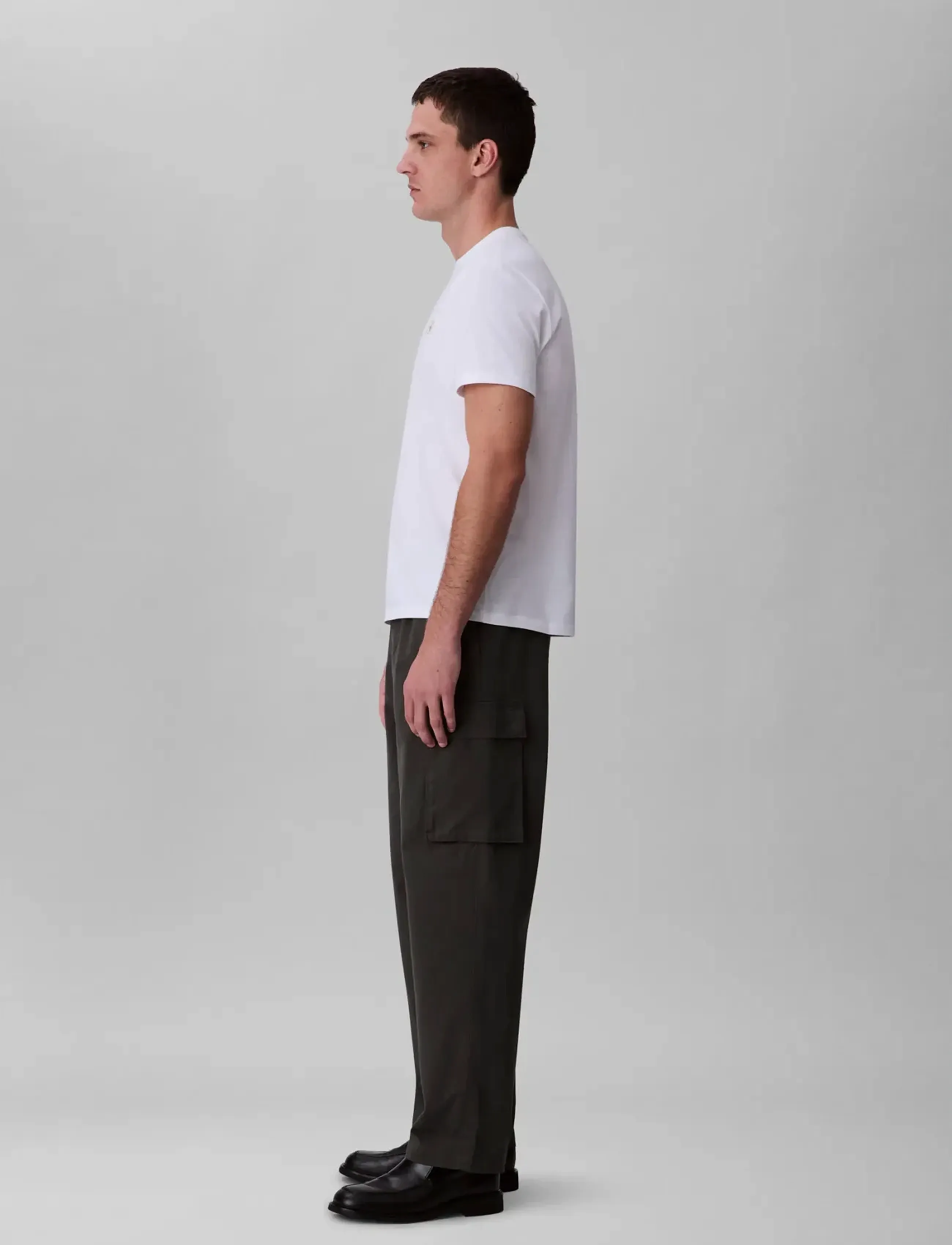 Calvin Klein Jeans - RLXD STRAIGHT COMFORT COTTON CAR - cargohose - beluga - 3