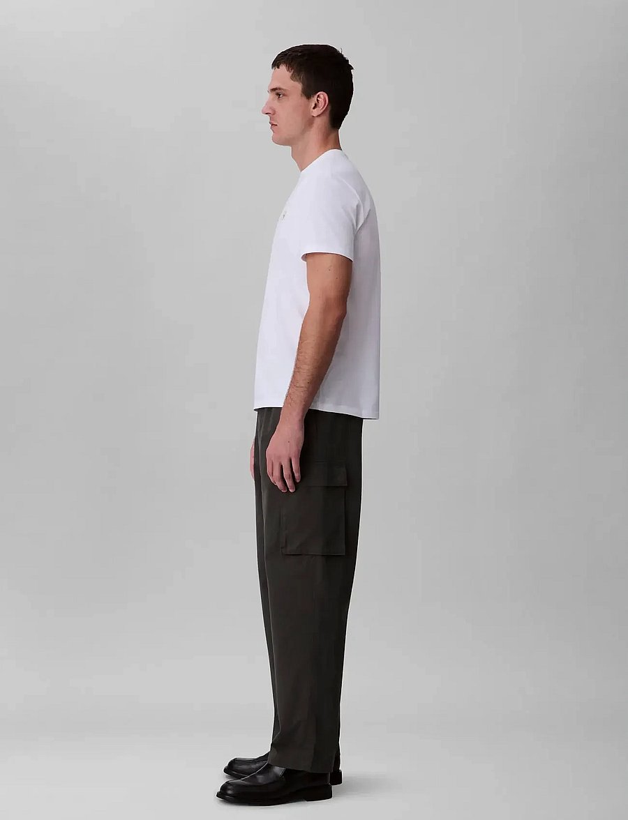 Calvin Klein Jeans - RLXD STRHT COMFRT CTN CARGO PNT - cargo-püksid - beluga - 3