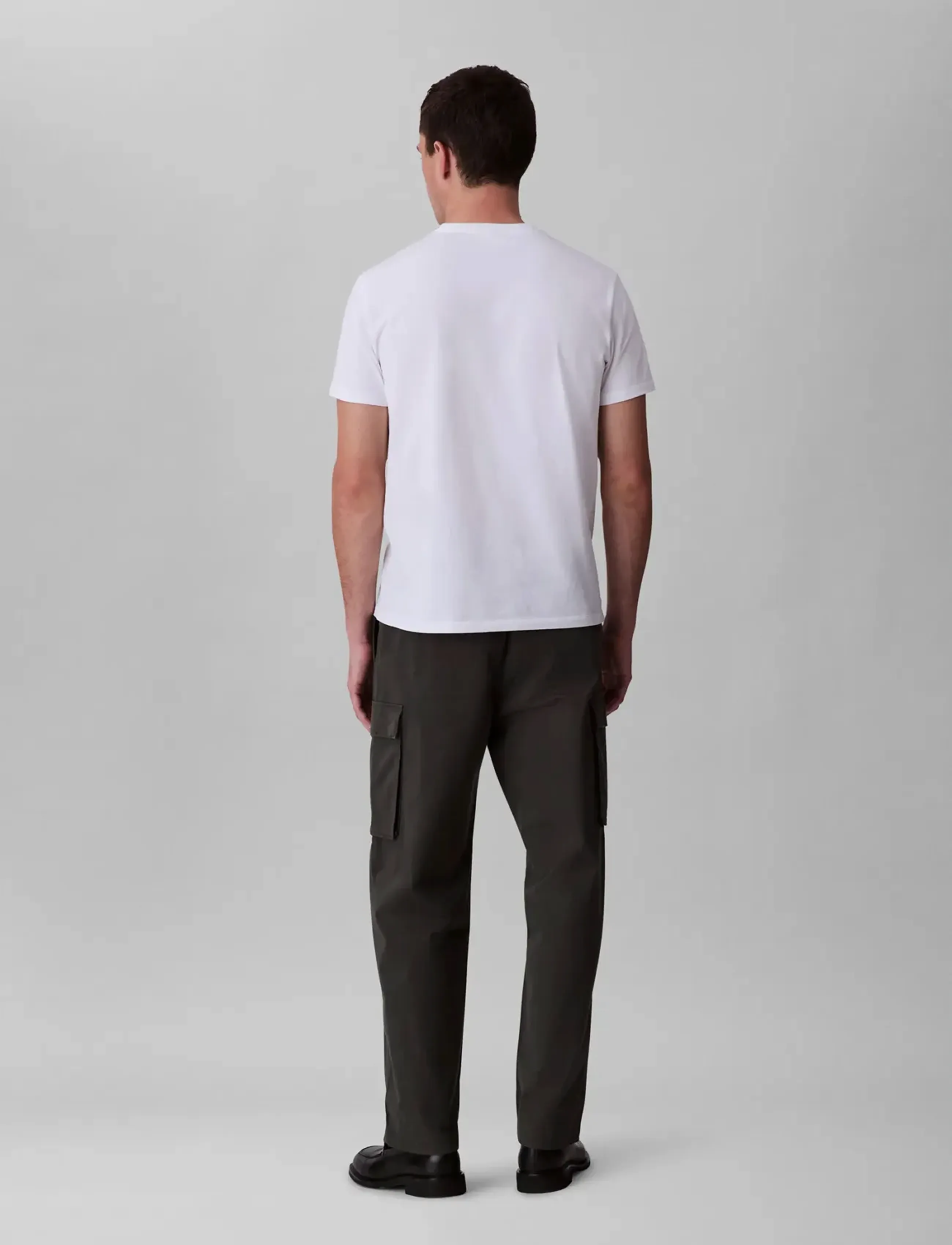 Calvin Klein Jeans - RLXD STRAIGHT COMFORT COTTON CAR - cargohose - beluga - 4