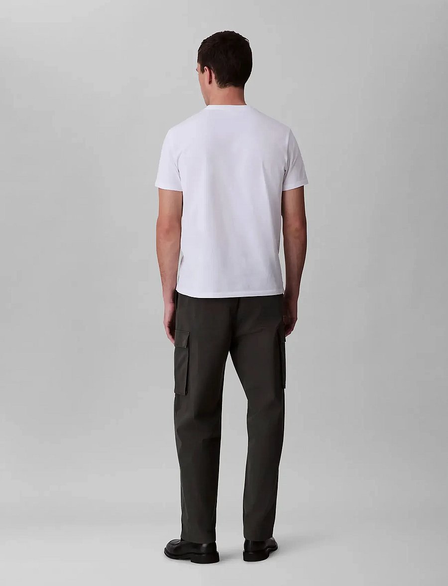 Calvin Klein Jeans - RLXD STRHT COMFRT CTN CARGO PNT - cargo-püksid - beluga - 4