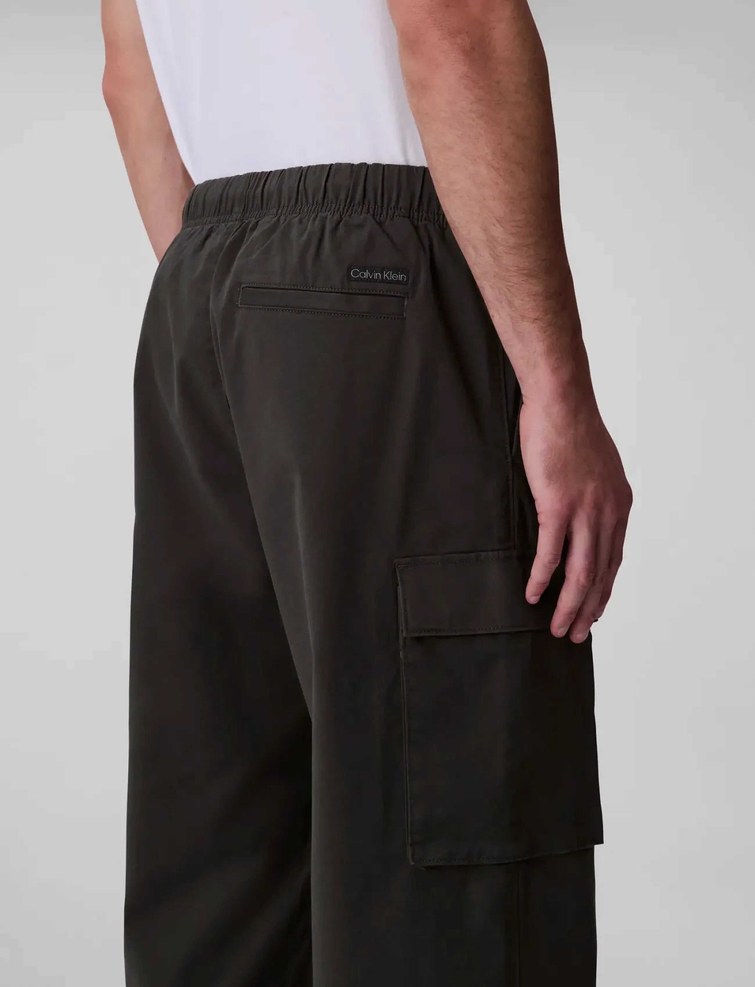 Calvin Klein Jeans - RLXD STRAIGHT COMFORT COTTON CAR - cargohose - beluga - 5
