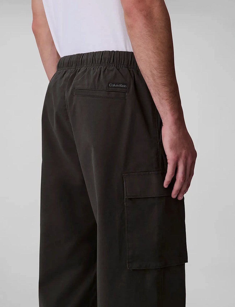 Calvin Klein Jeans - RLXD STRHT COMFRT CTN CARGO PNT - cargo-püksid - beluga - 5