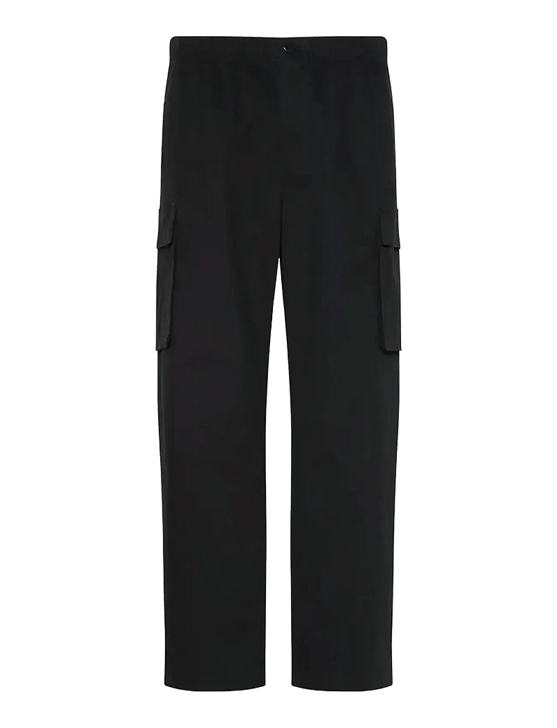 Calvin Klein Jeans - COTTON PULL ON STRAIGHT CARGO PA - cargohose - black - 1