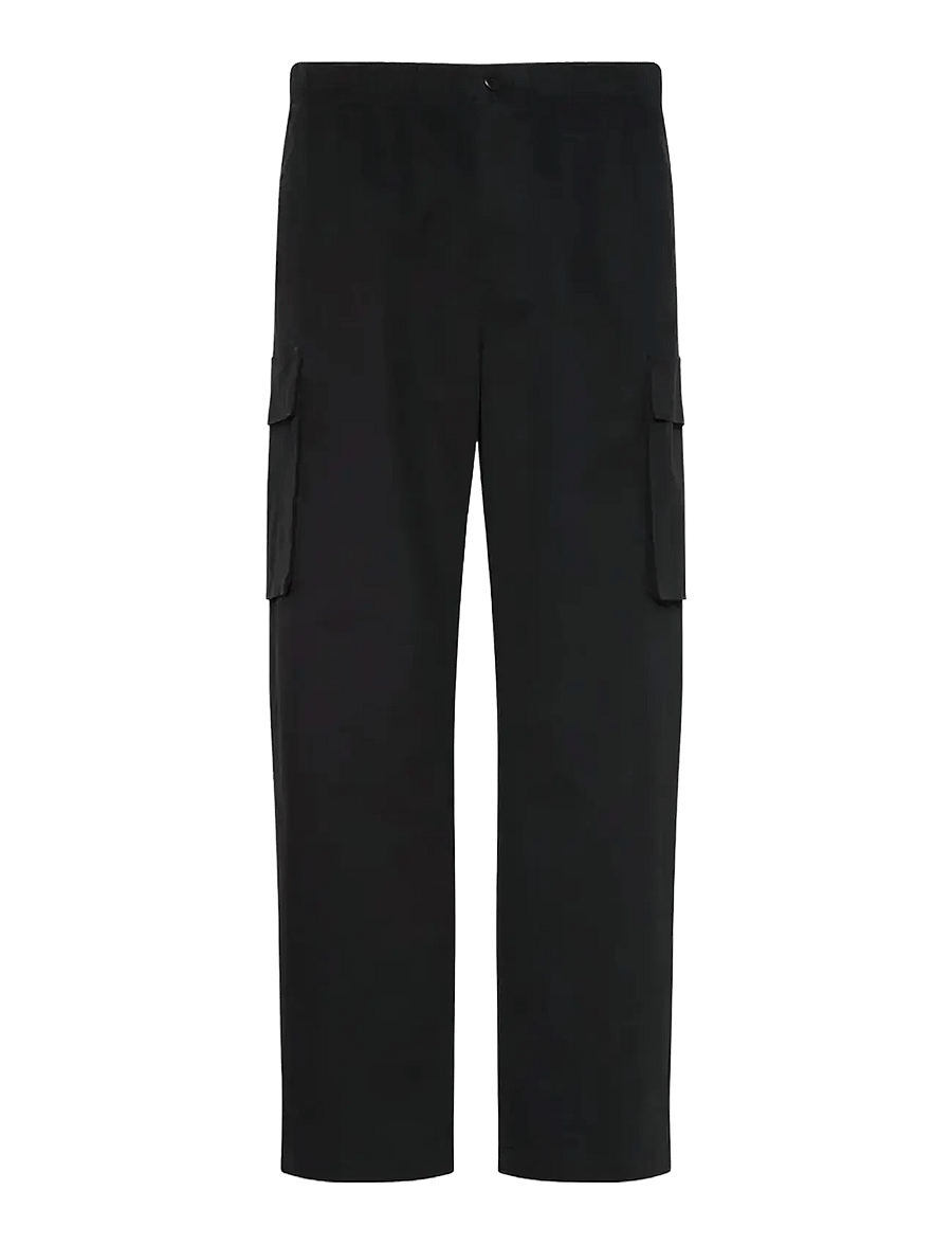 Calvin Klein Jeans - RLXD STRHT COMFRT CTN CARGO PNT - cargo-püksid - black - 1